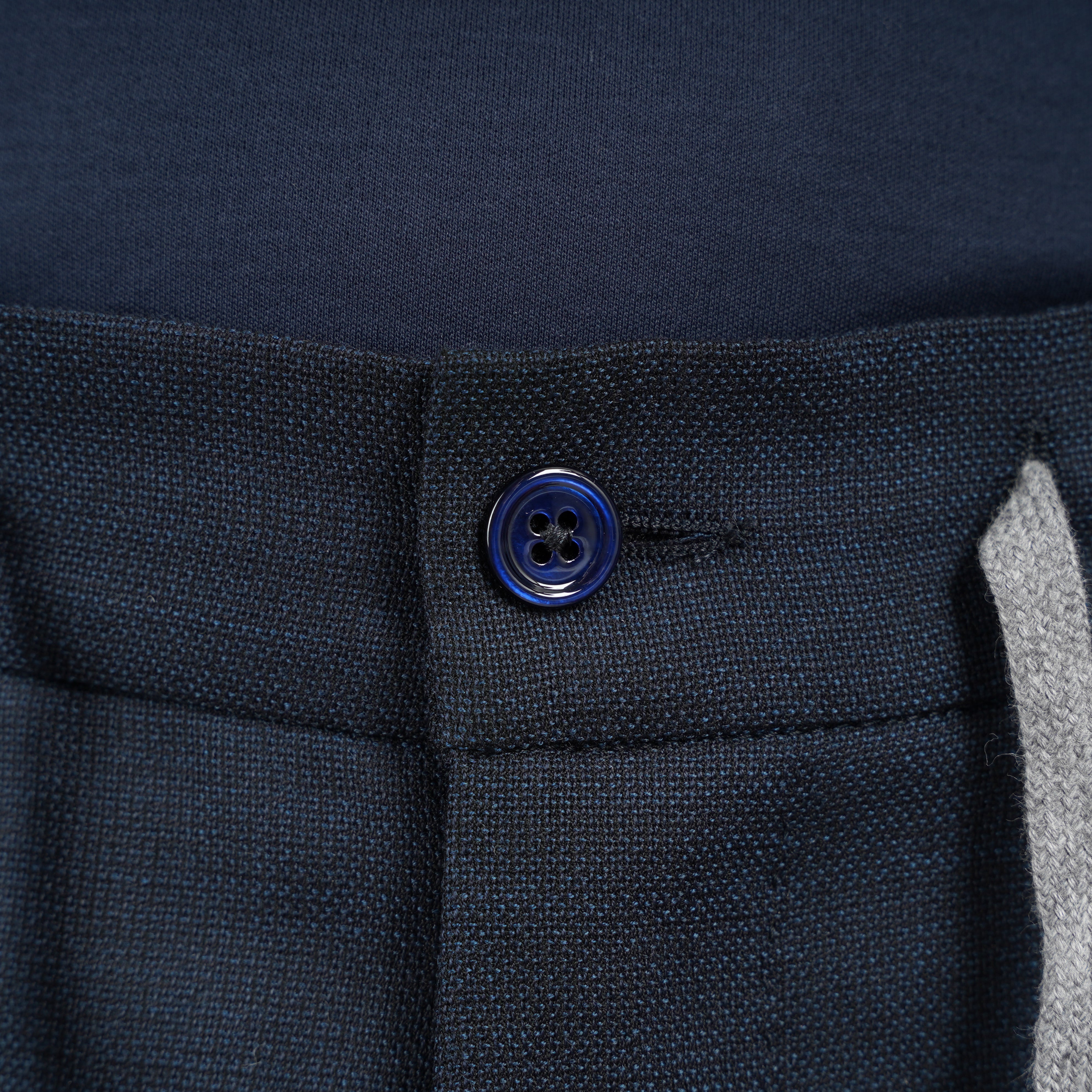 Marco Pescarolo Pantalon Blauw | Caracciolo