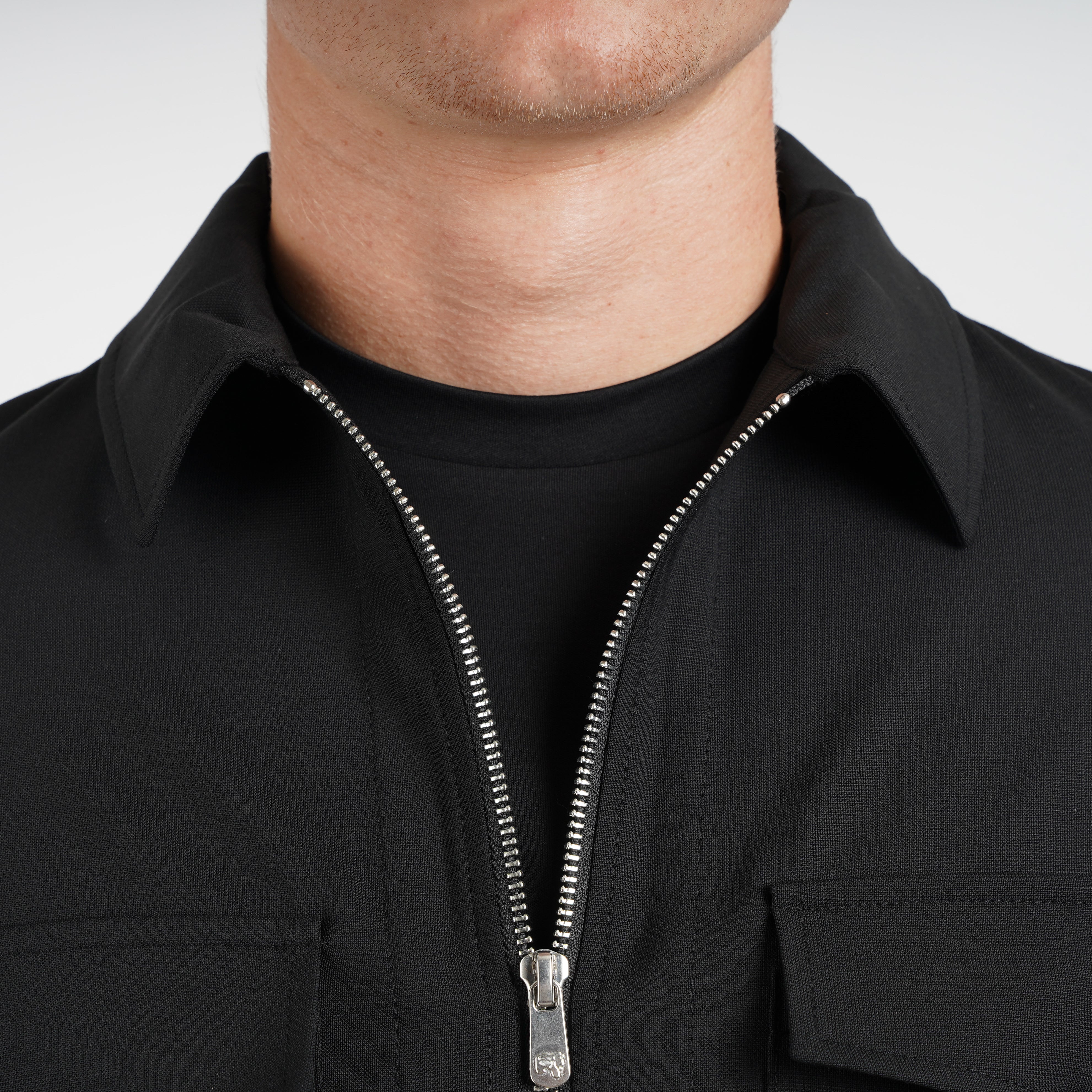 Marco Pescarolo Overshirt Zwart | Urus