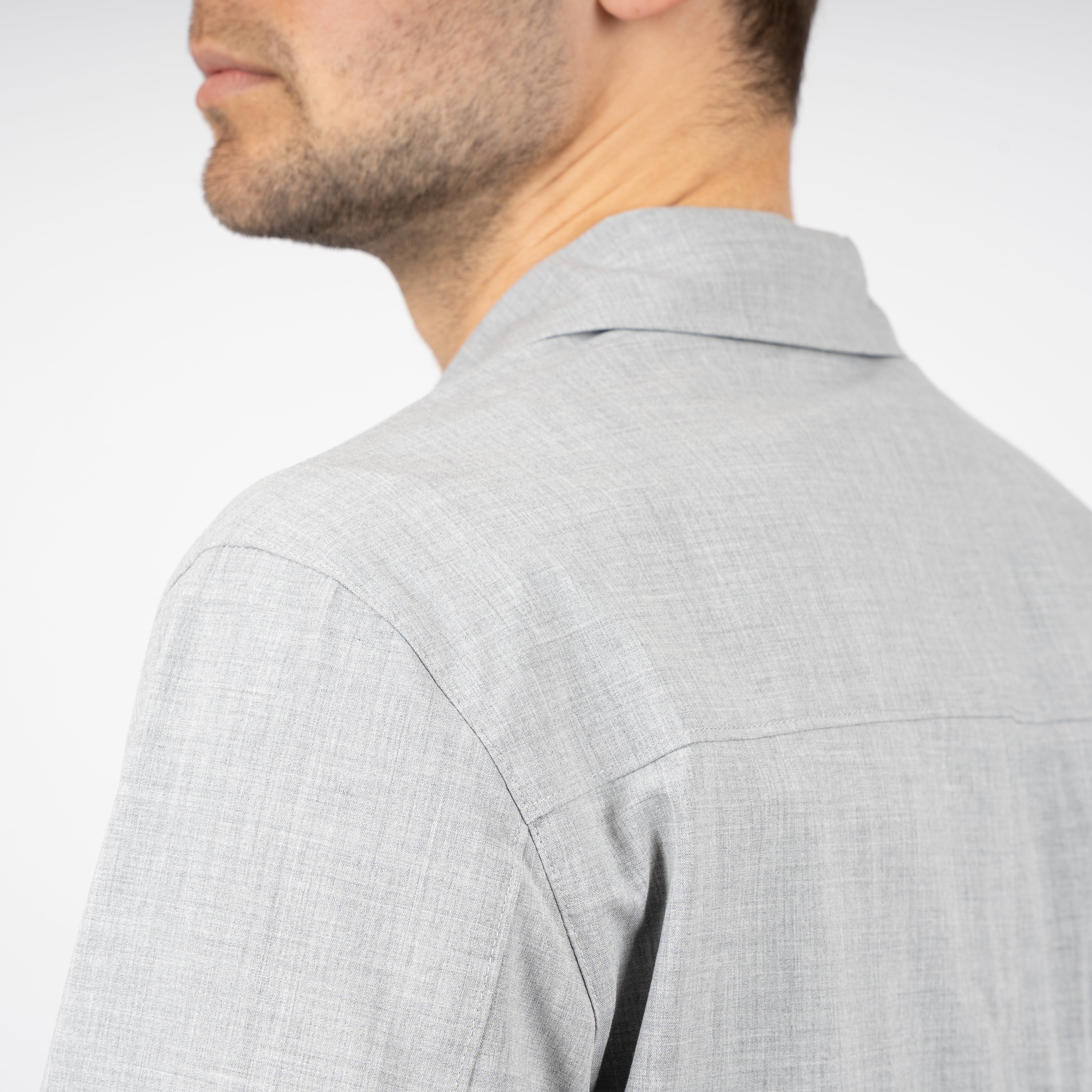 SEVEN DIALS Overshirt Grijs | Ronan