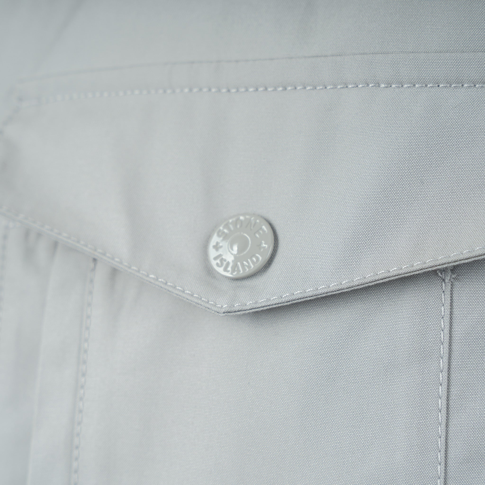 Stone Island Overshirt Grijs | Ghost
