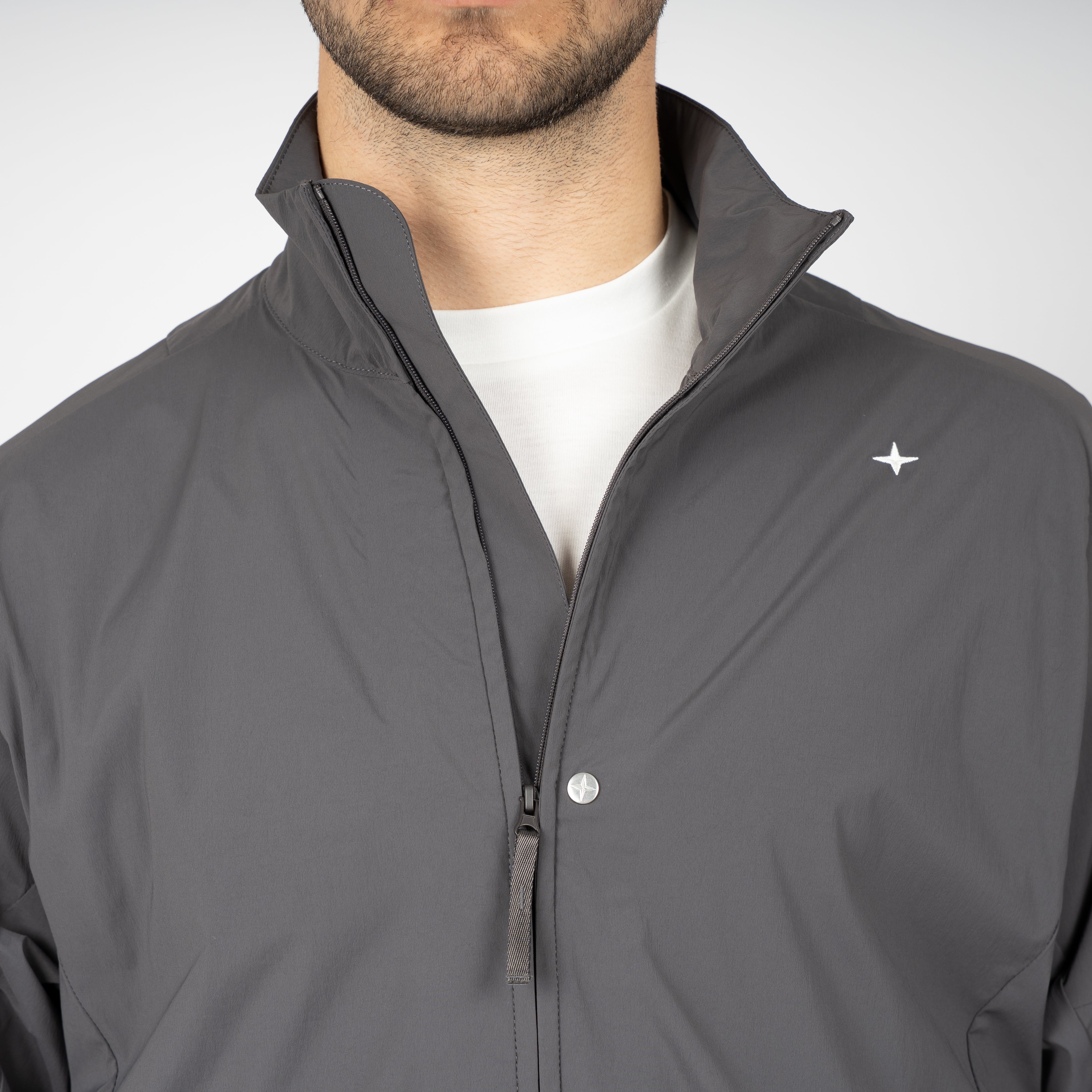 Stone Island Overshirt Grijs | Stellina