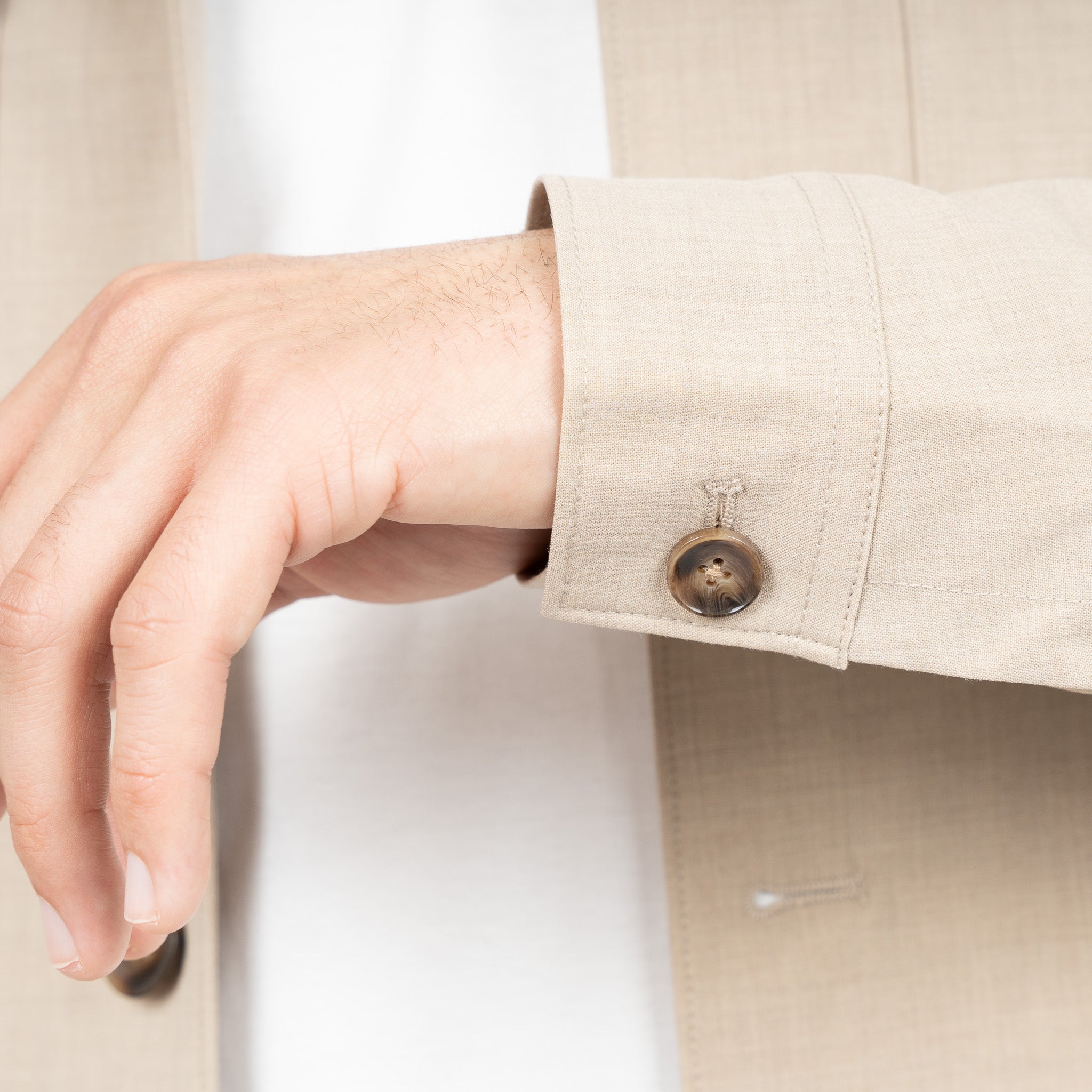 SEVEN DIALS Overshirt Beige | Ronan