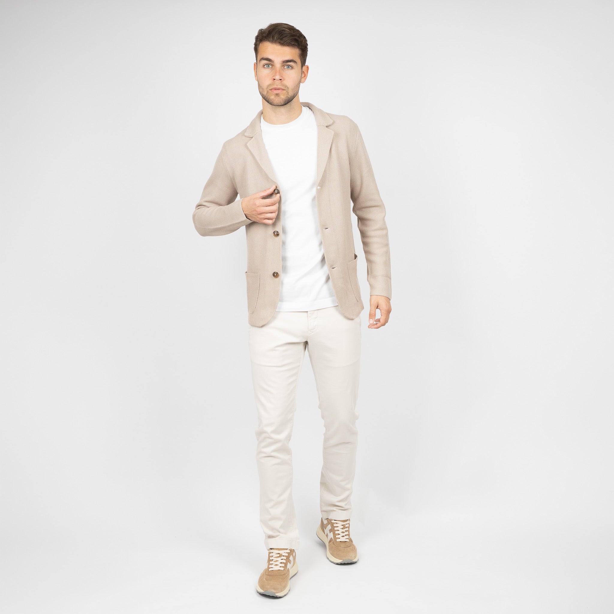 SEVEN DIALS Overshirt Beige | Ronan