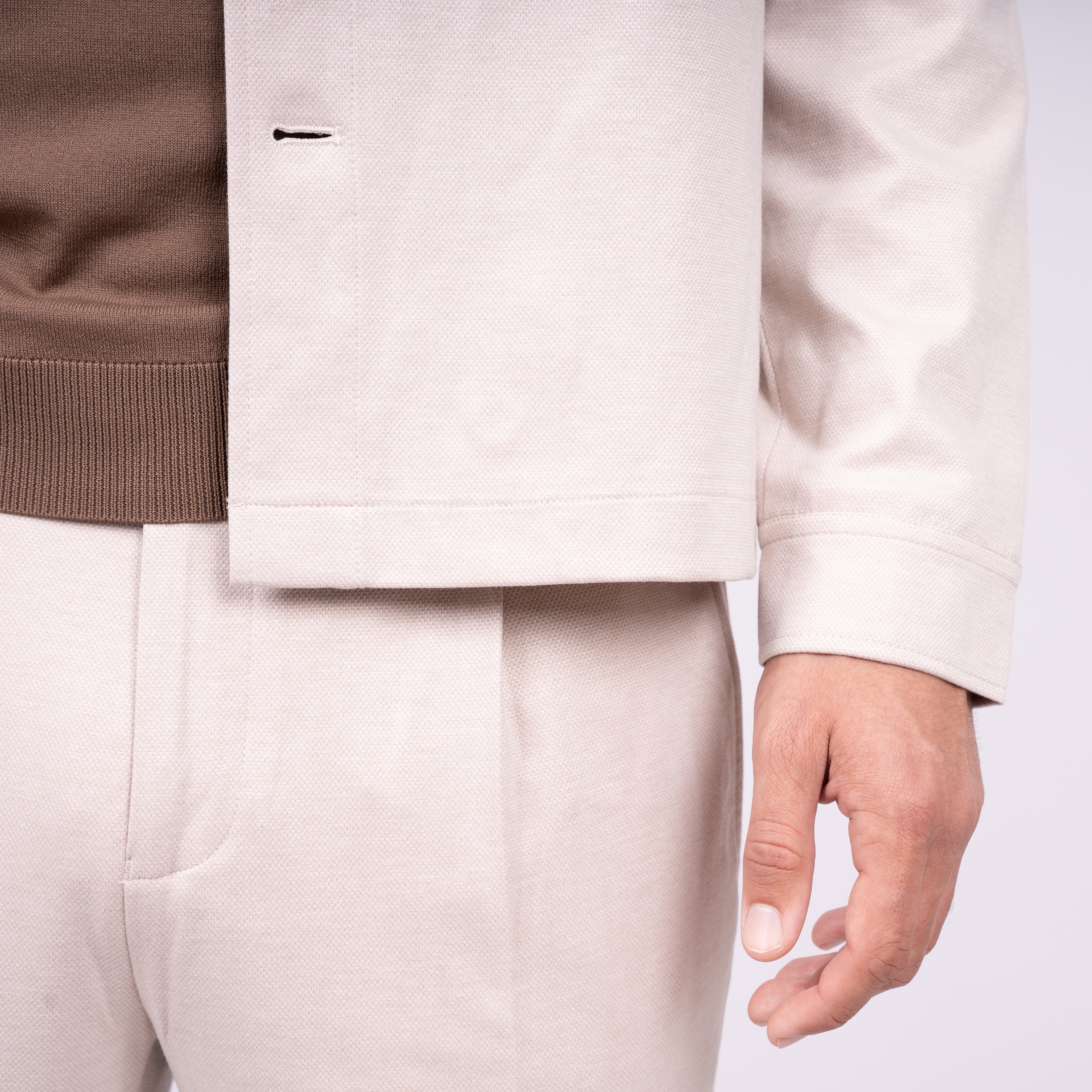 SEVEN DIALS Overshirt Beige | Ardwolf