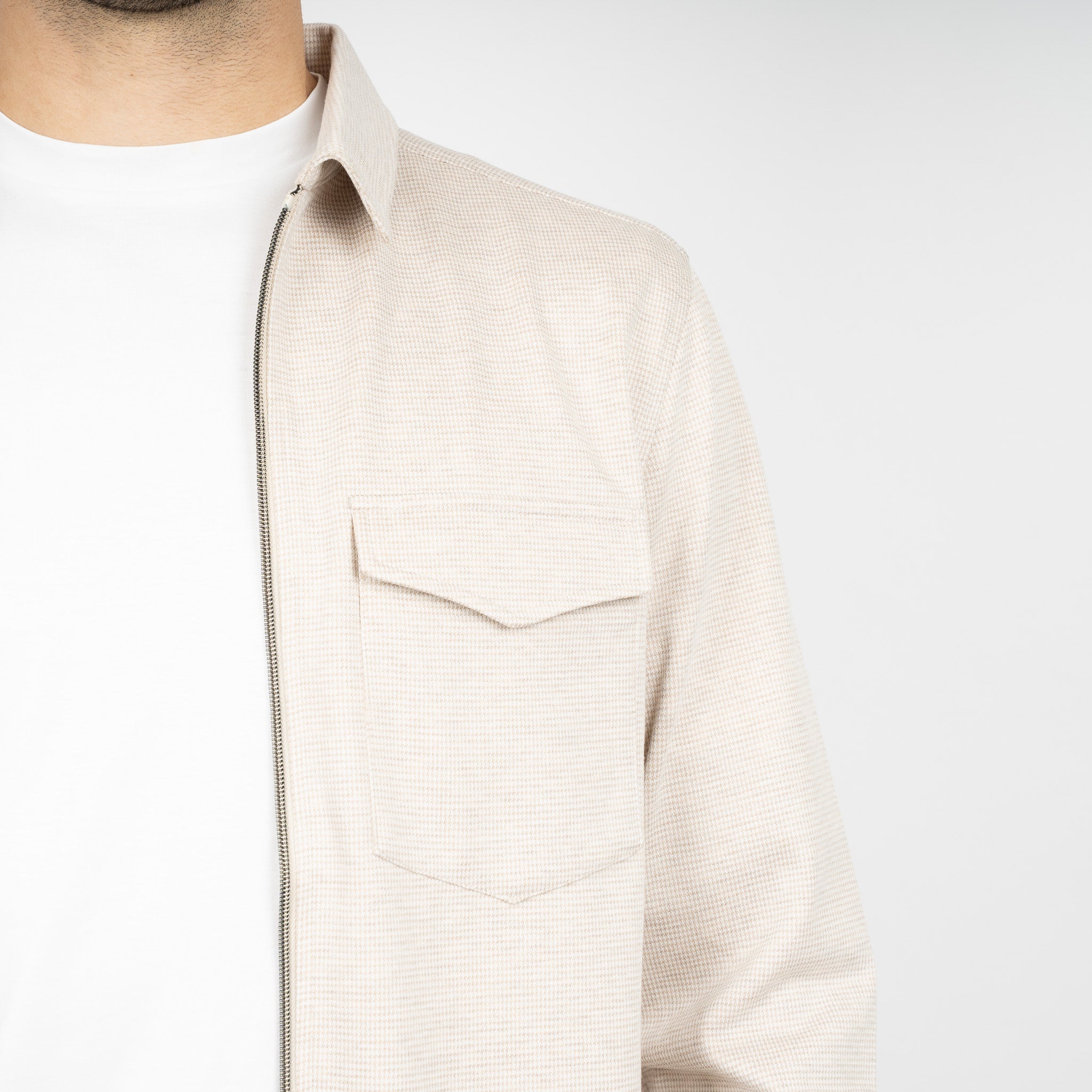 SEVEN DIALS Overshirt Beige | Earlson