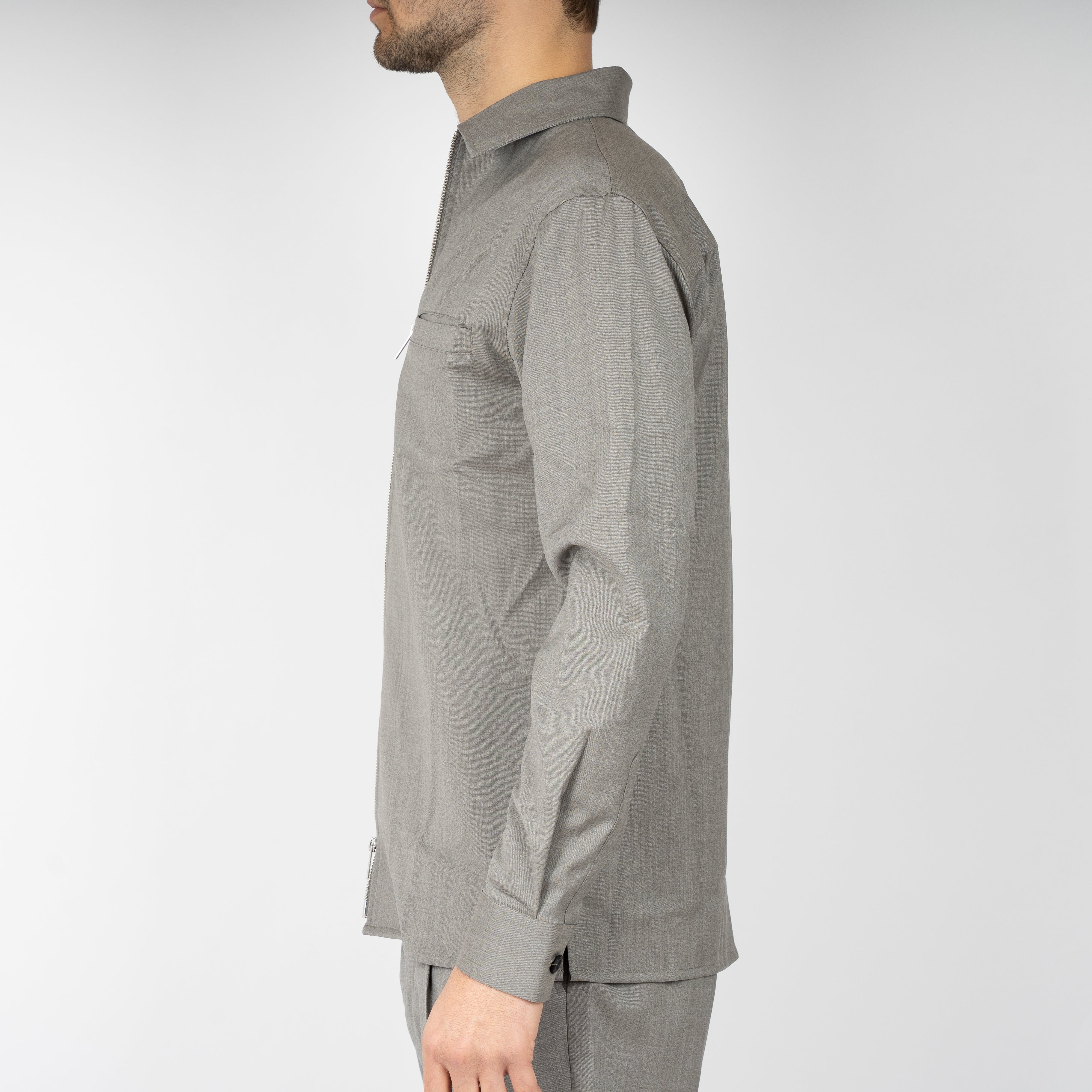 Genti Overshirt Beige | Marzotto B-Dynamic