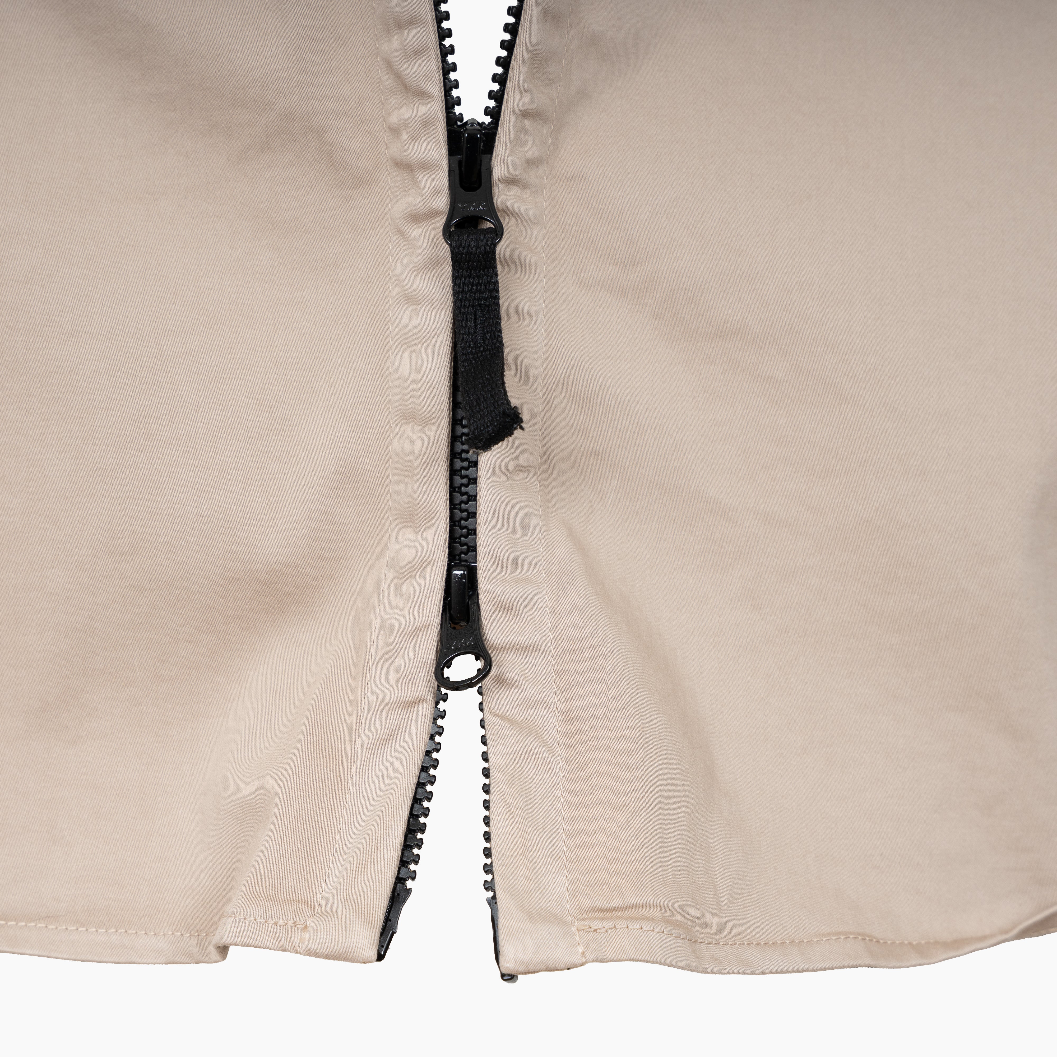 Stone Island Overshirt Beige | Stretch Cotton Satin