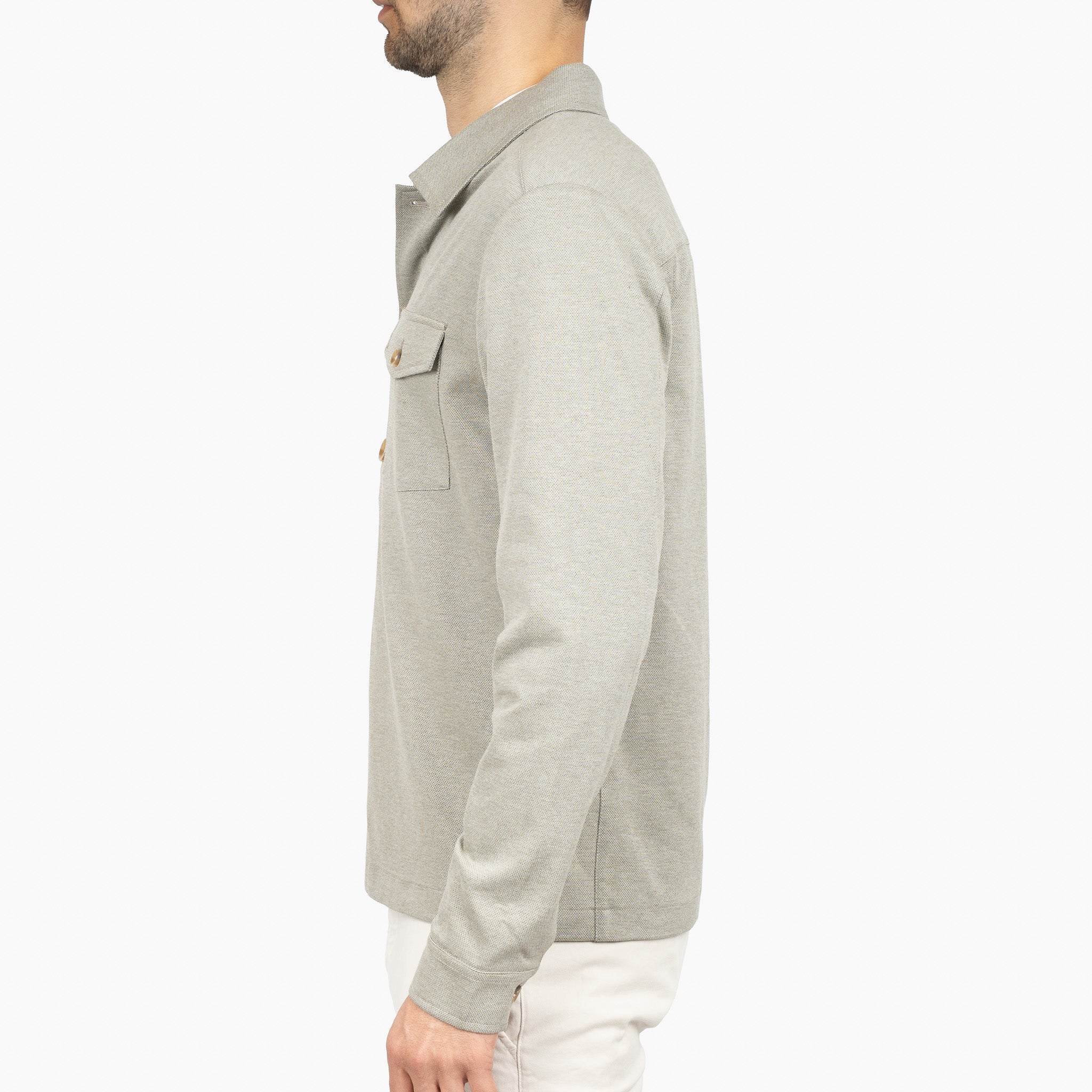 SEVEN DIALS Overshirt Groen | Ardwolf