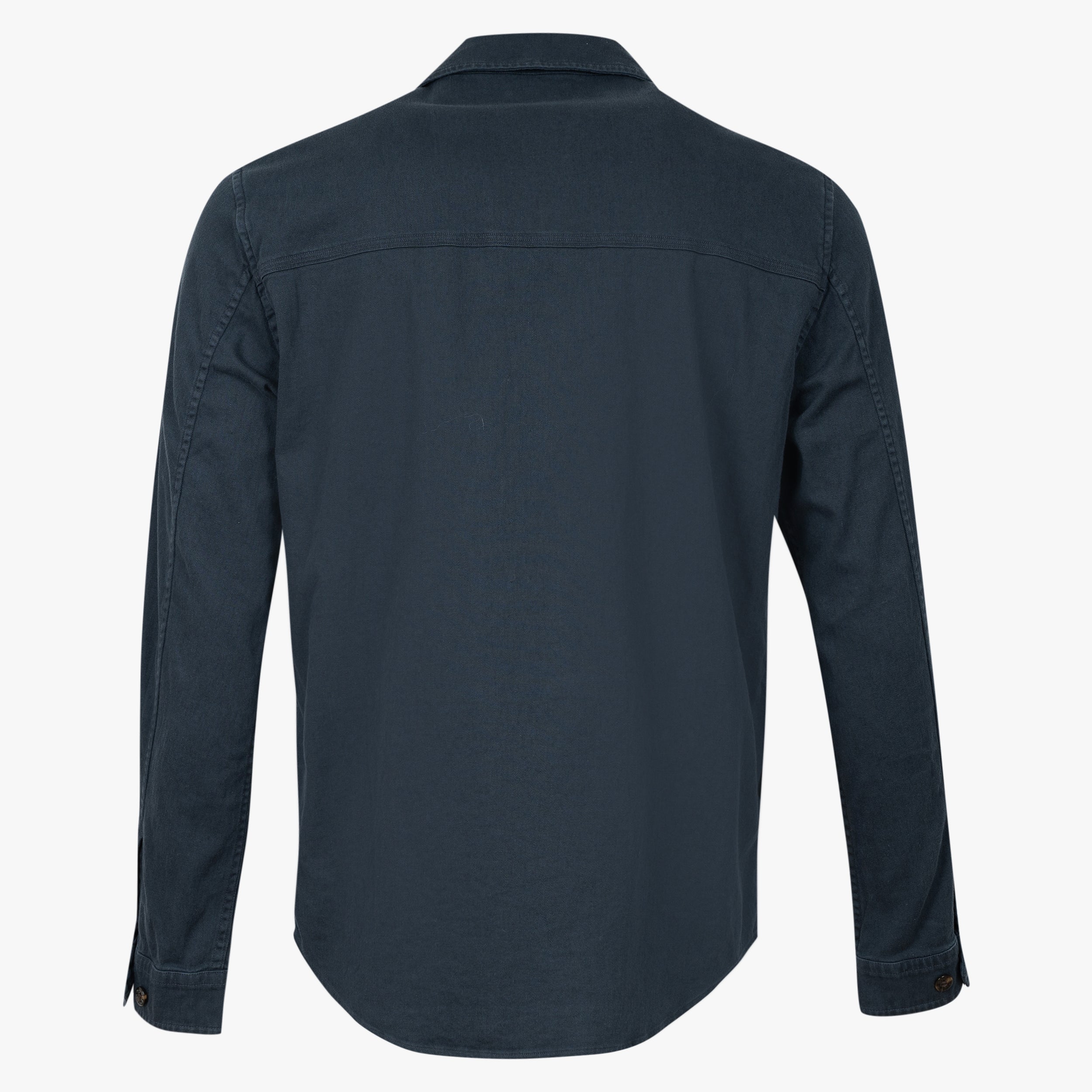 Woolrich Overshirt Blauw | Linnen Safari