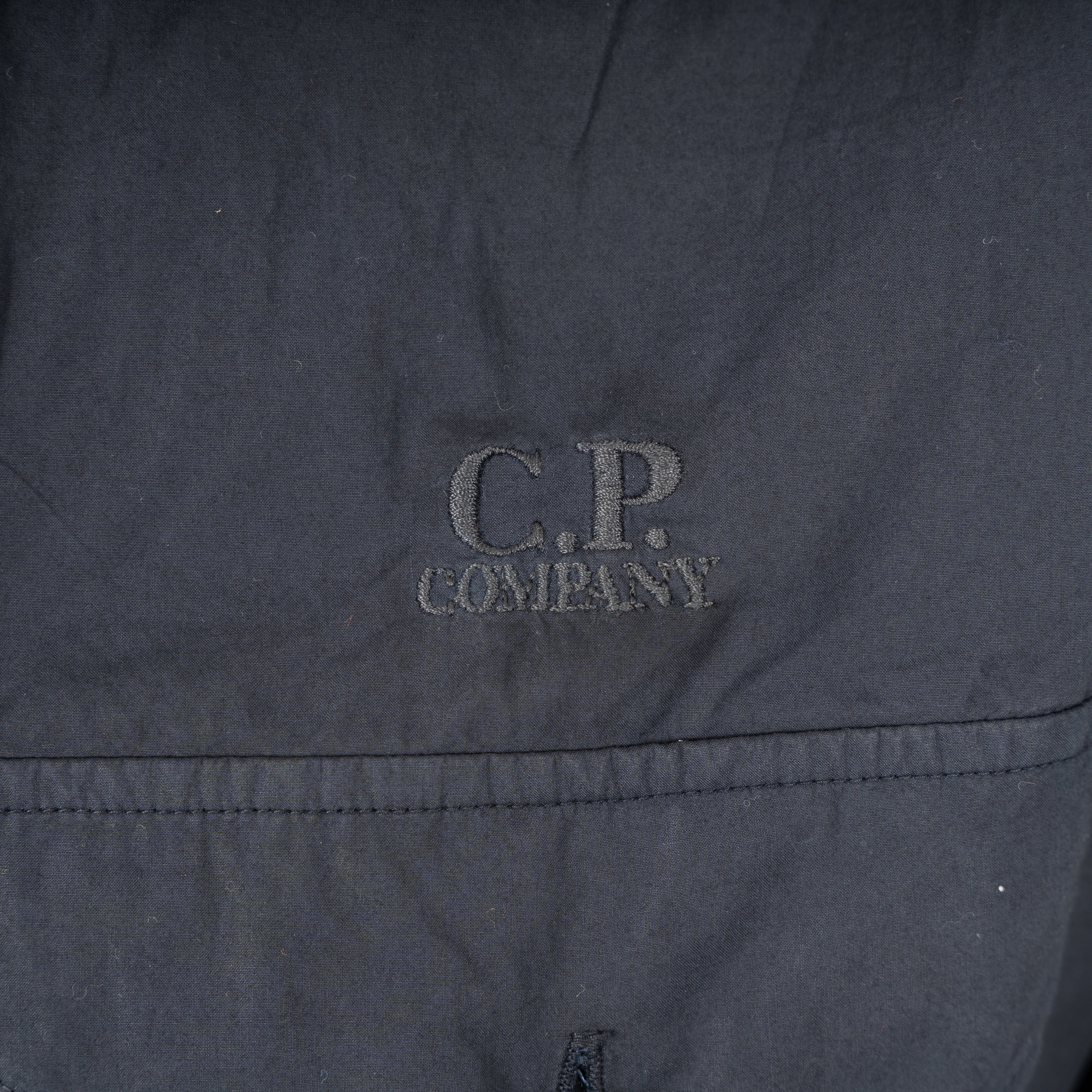 CP Company Korte Mouwen Overhemd Donkerblauw
