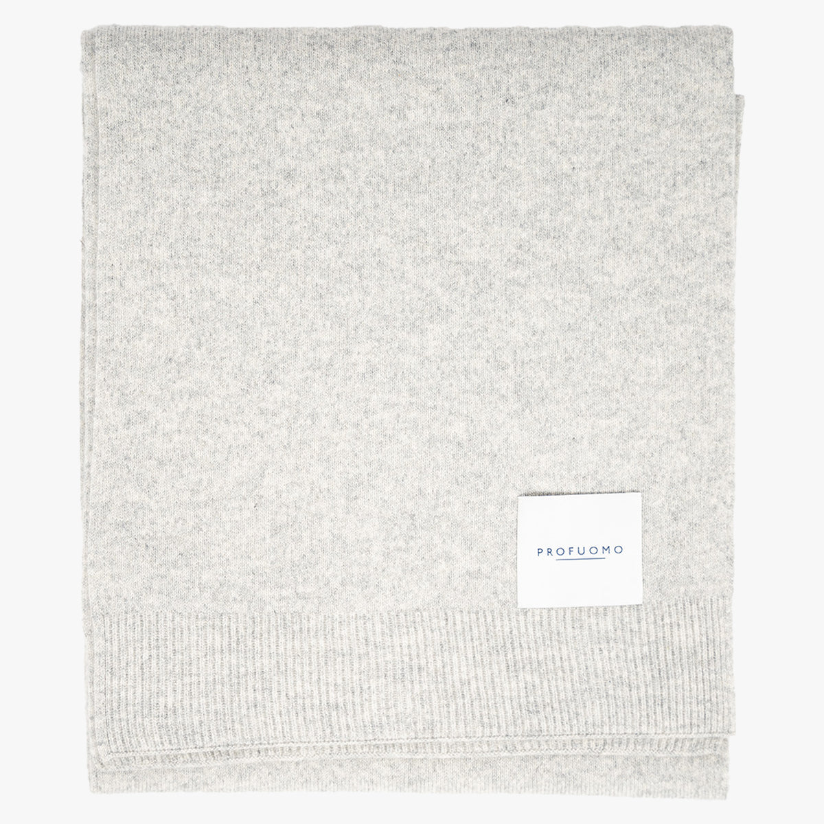 Profuomo Gebreide Sjaal Lichtgrijs