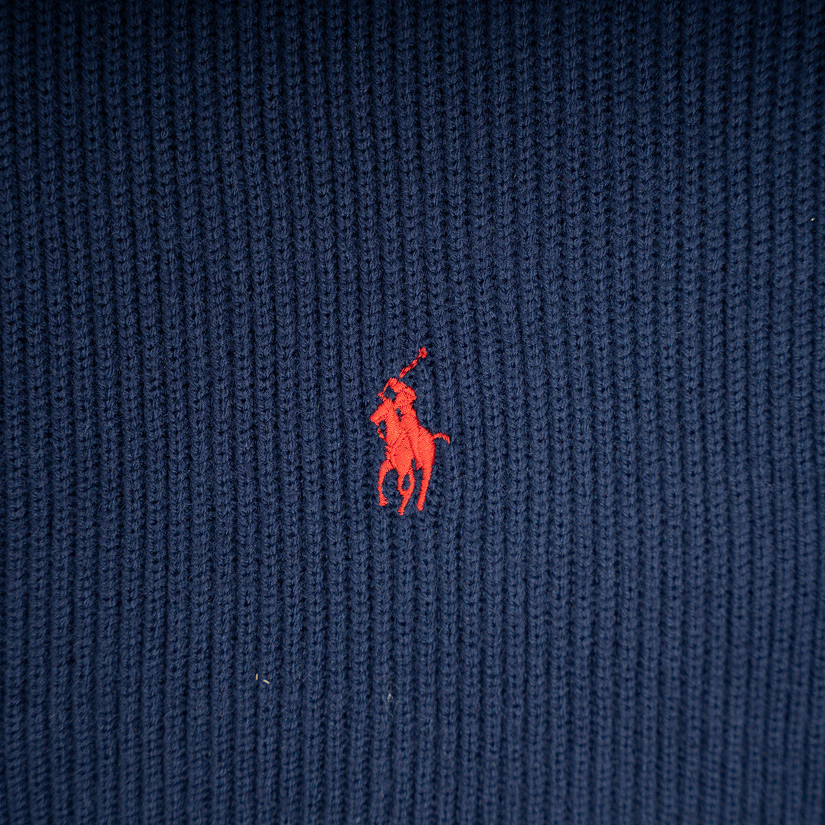 Ralph Lauren Sjaal Donkerblauw | Signature Scarf