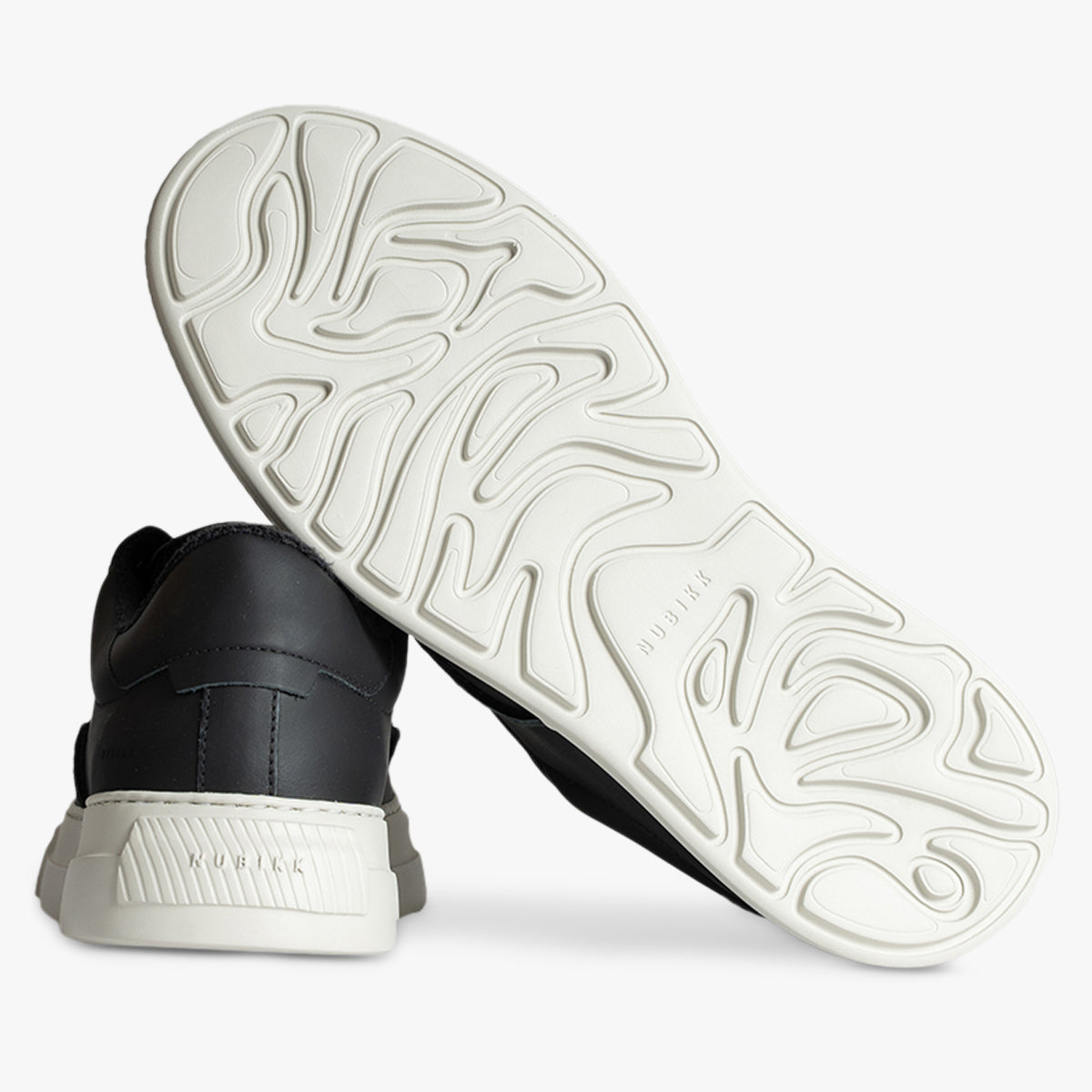 Nubikk Sneakers Zwart Leer | Caldera Tora