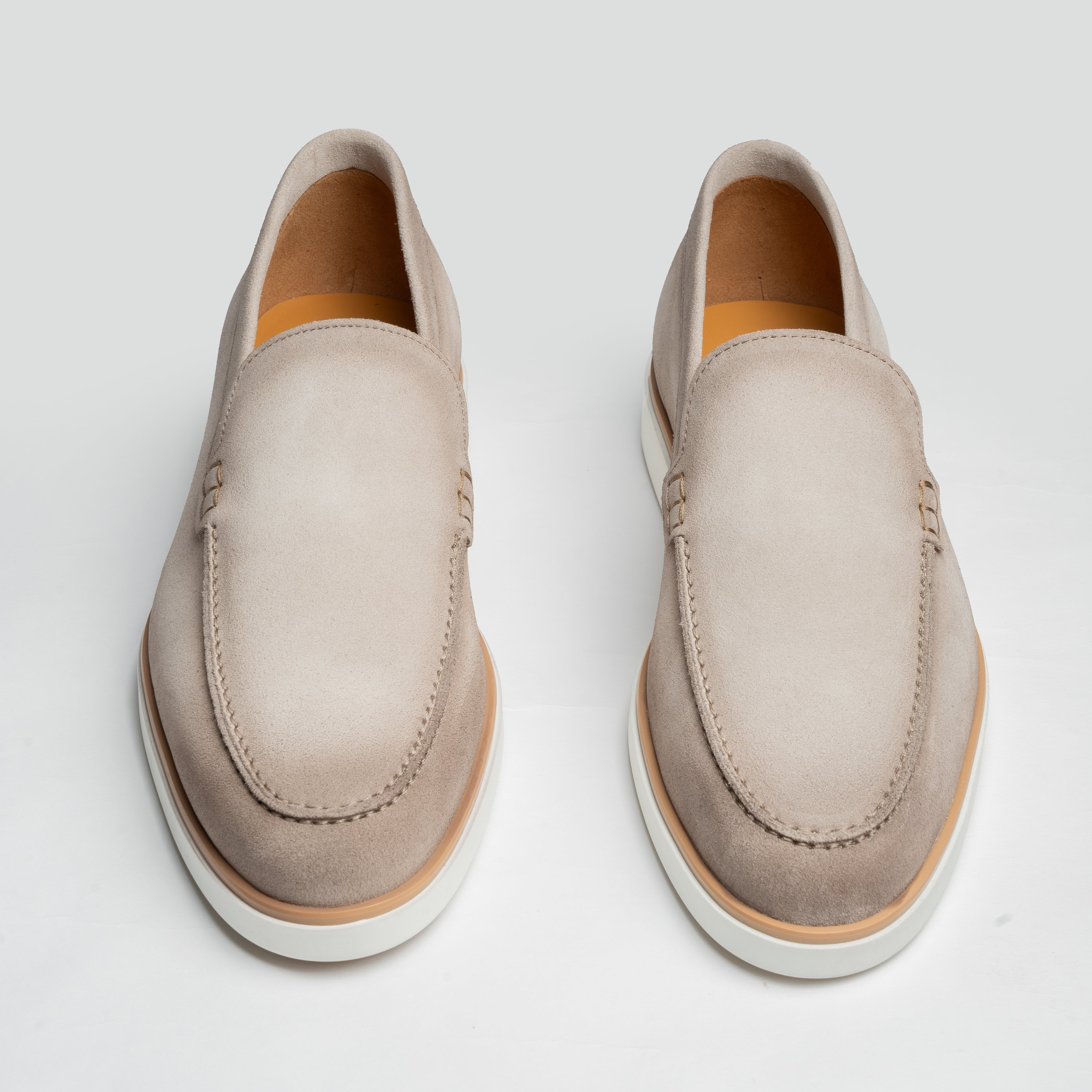 Magnanni Loafer Beige Suède | Lourenco