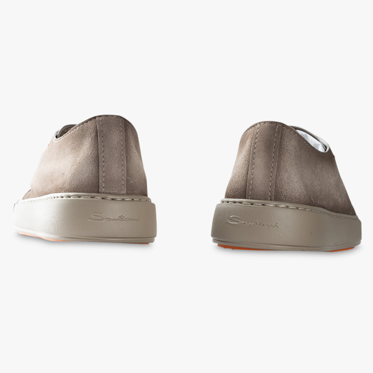 Santoni Sneaker Grijs Suède