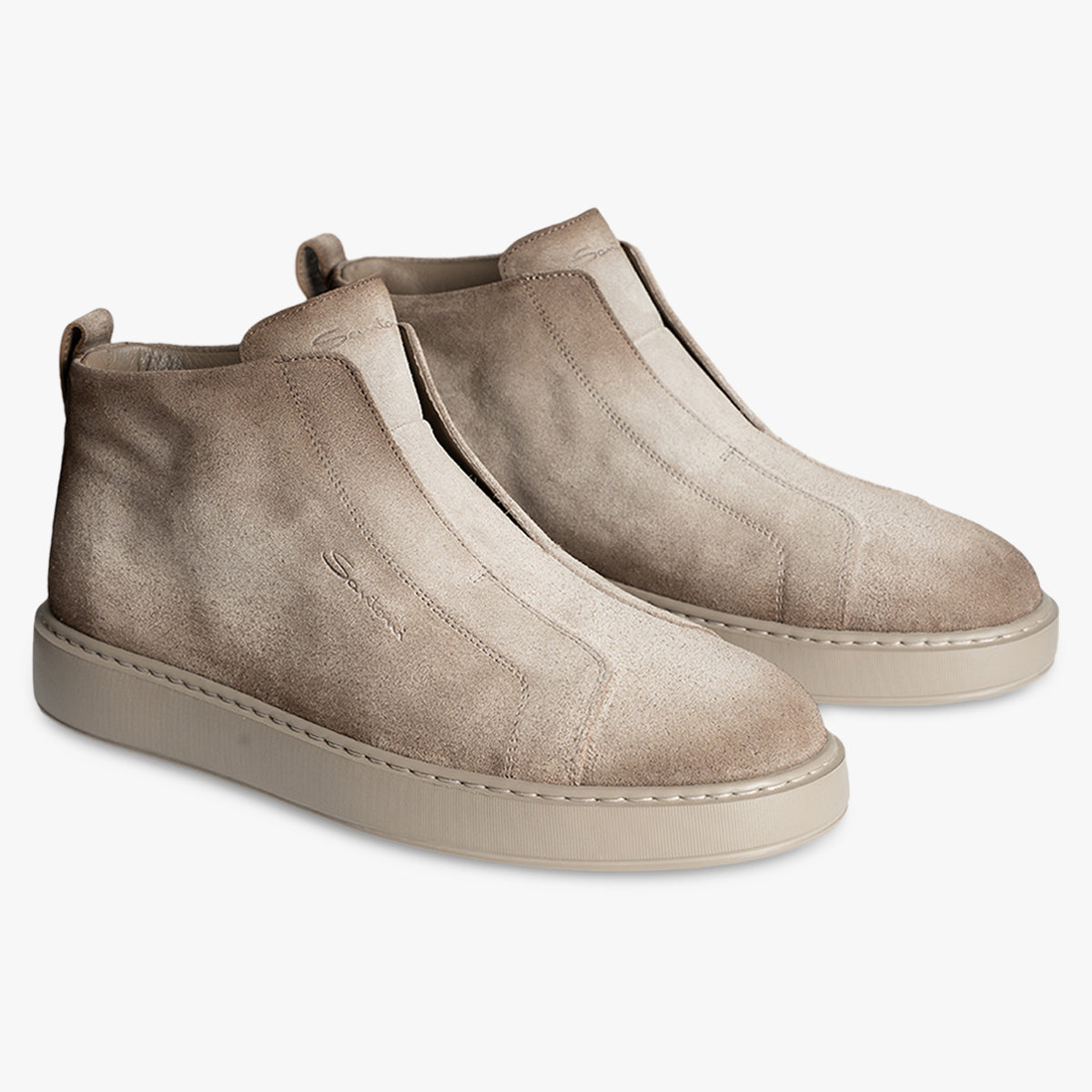 Santoni Sneaker Beige | Slip-On
