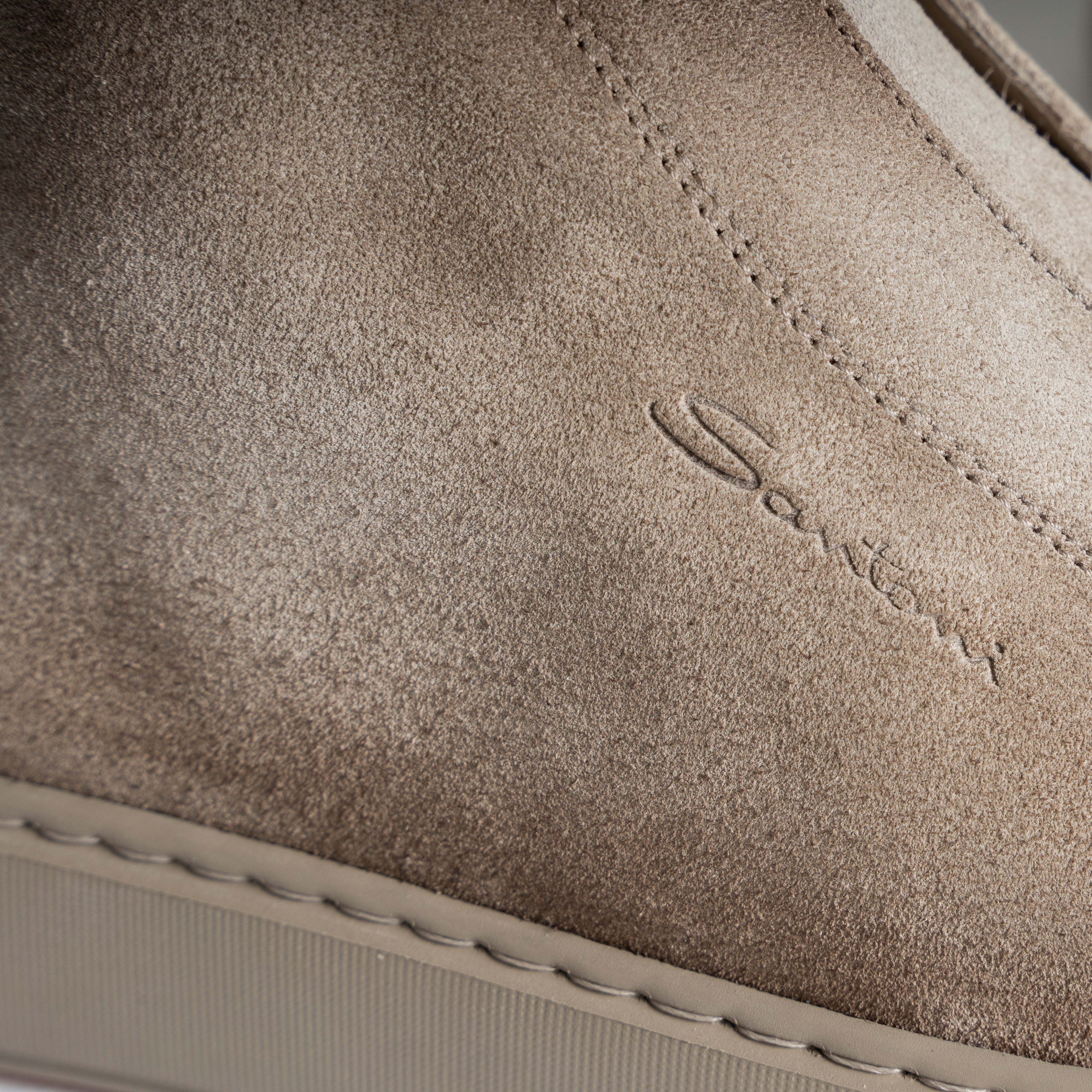 Santoni Sneaker Beige | Slip-On