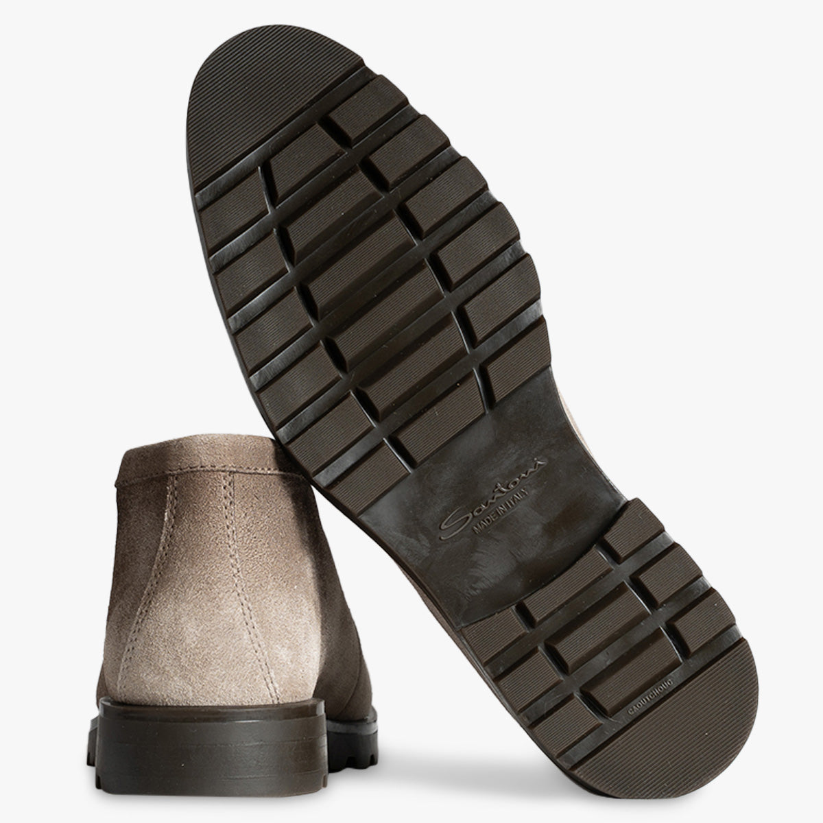 Santoni Schoen Beige Suede | Desert Boot