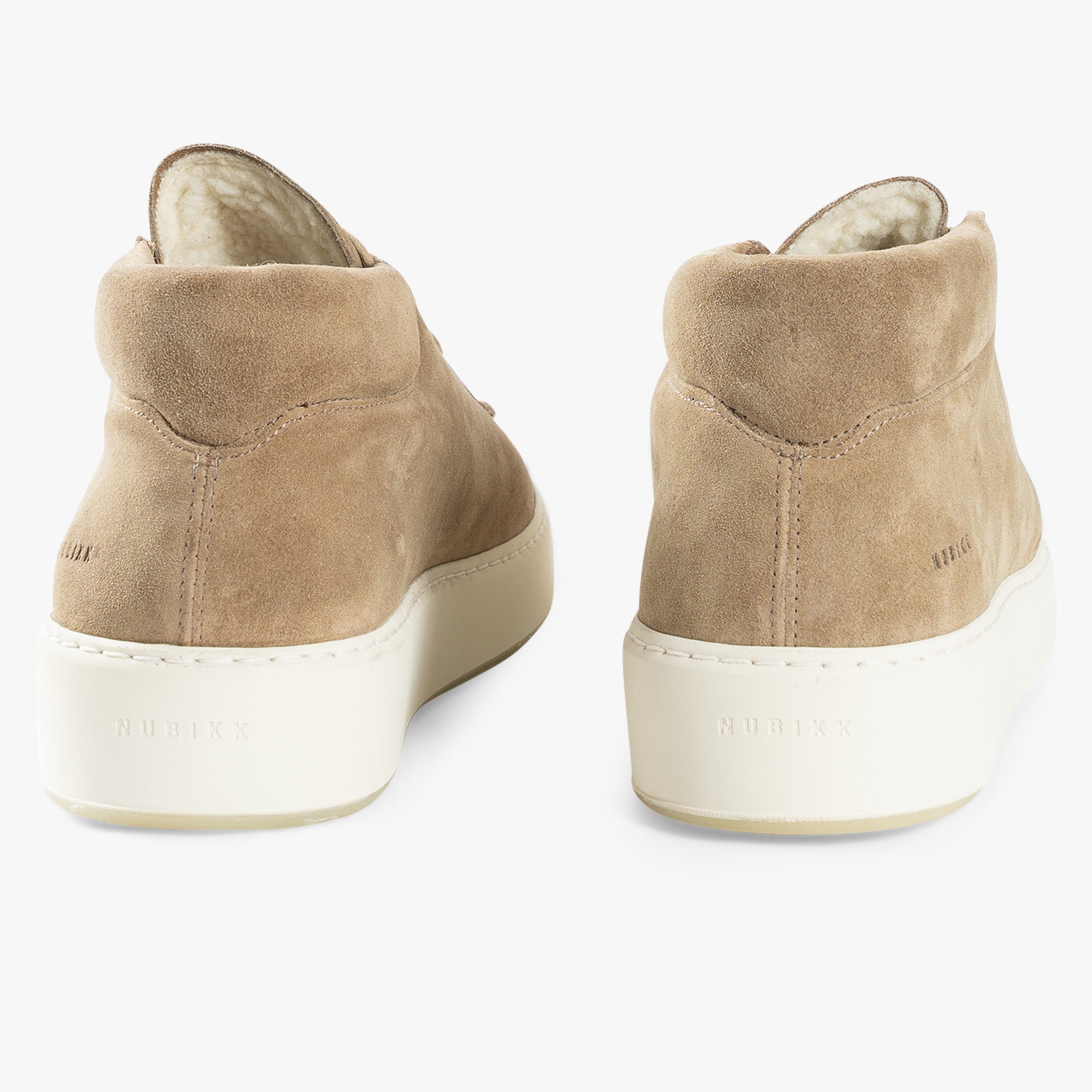 Nubikk Boots Suède Beige | Jiro Gio Fur