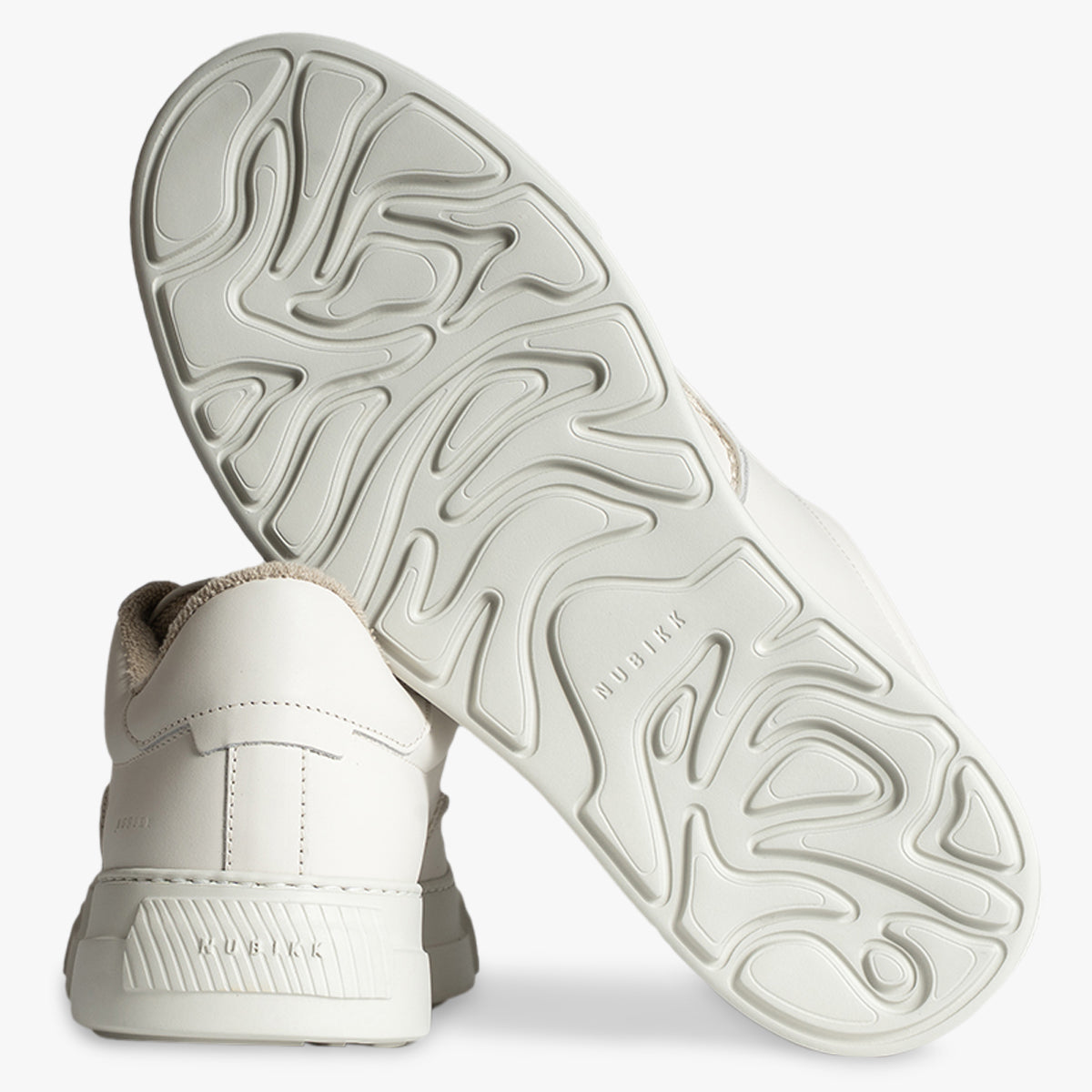 Nubikk Sneakers Beige Leer | Caldera Tora