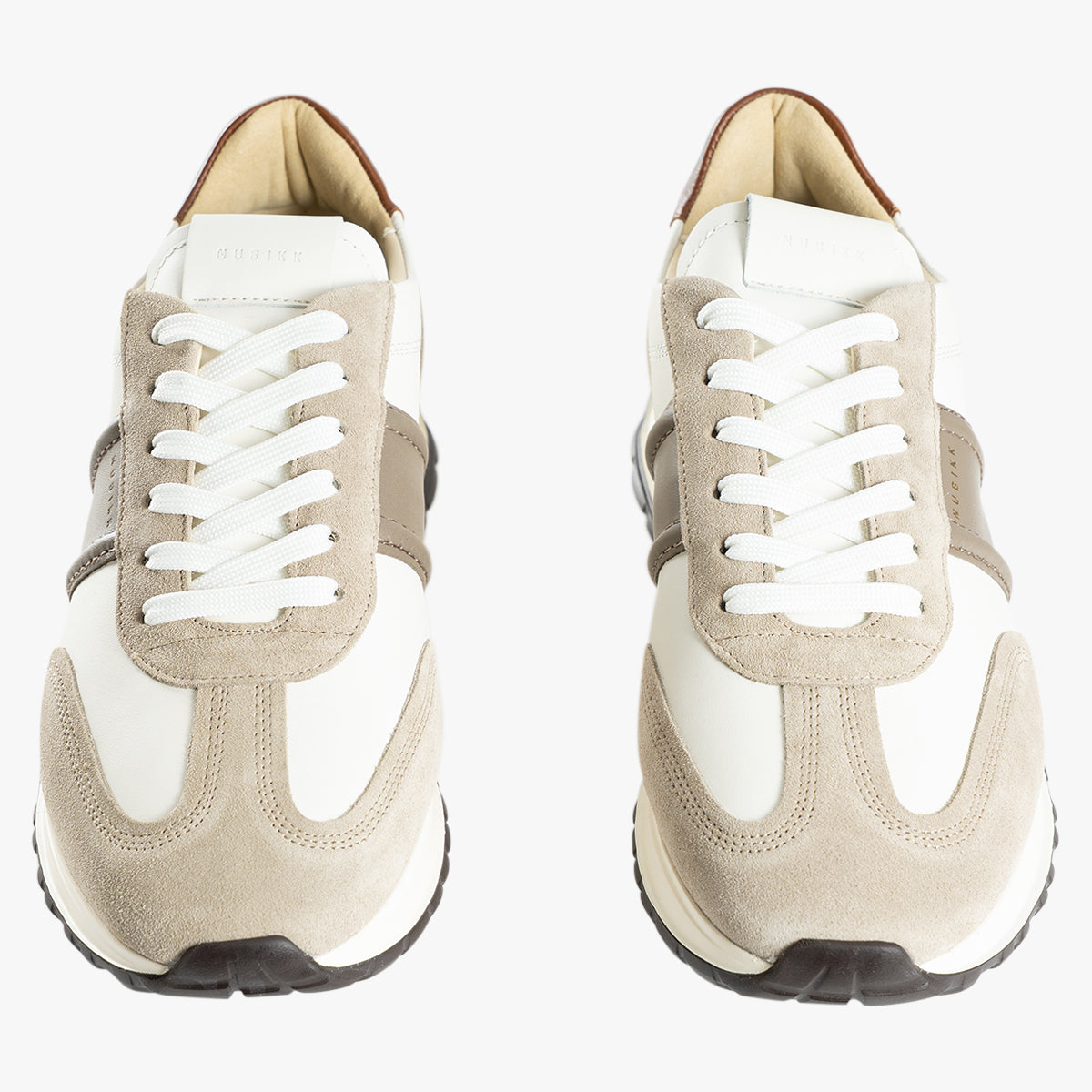 Nubikk Sneaker taupe | Glen Hendrix taupe combi 23X