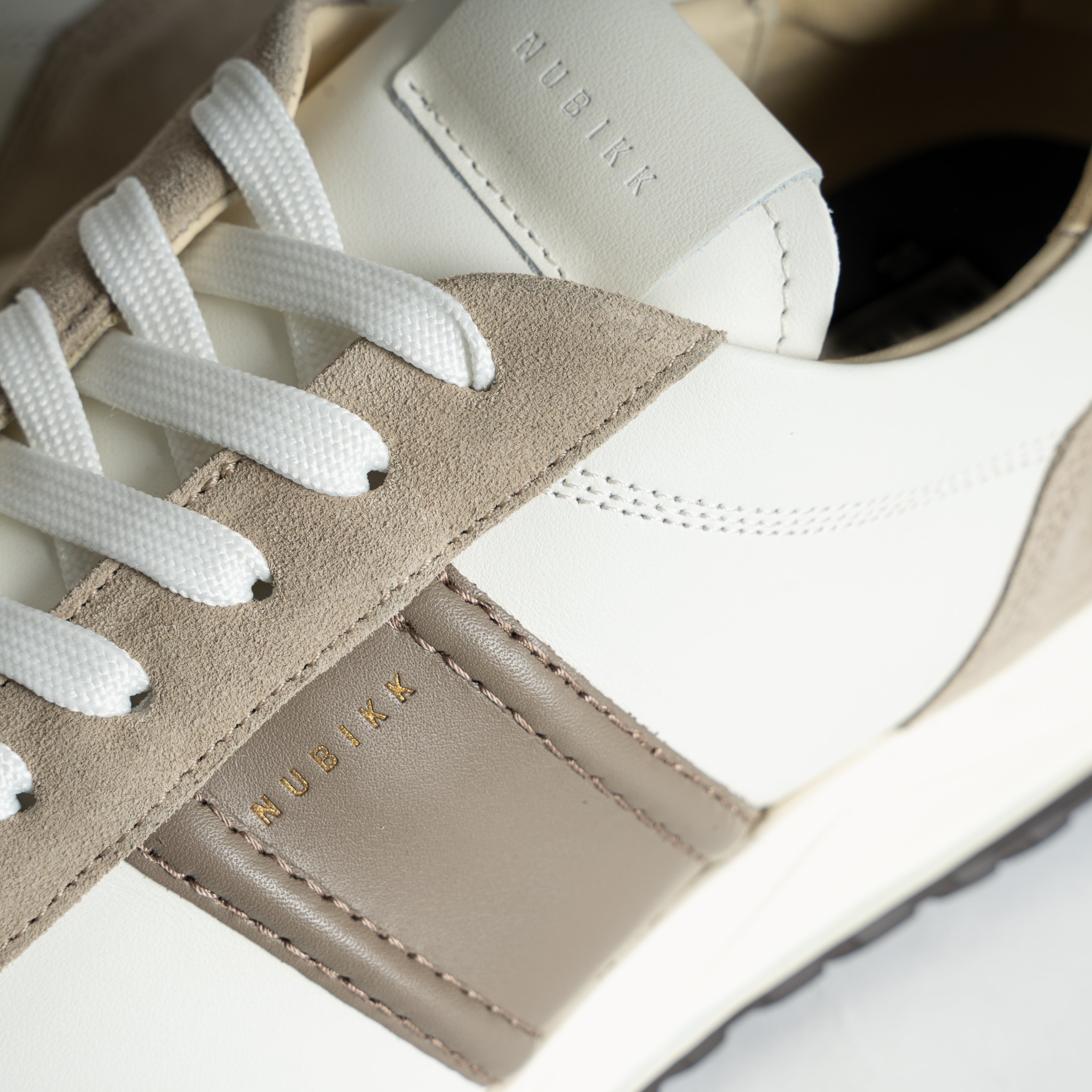 Nubikk Sneaker taupe | Glen Hendrix taupe combi 23X