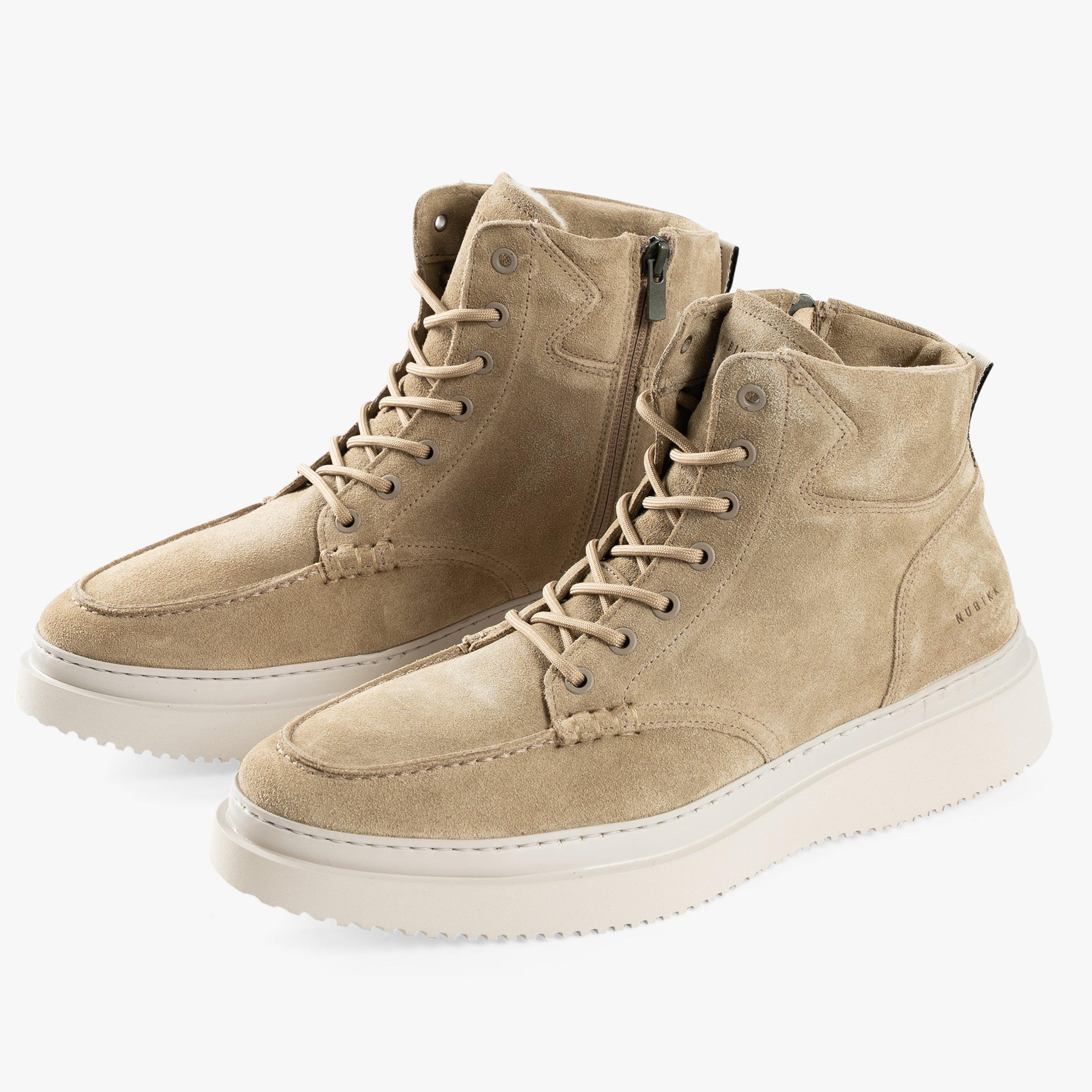 Nubikk Boots Beige Suède | Jonah Arctic Fur