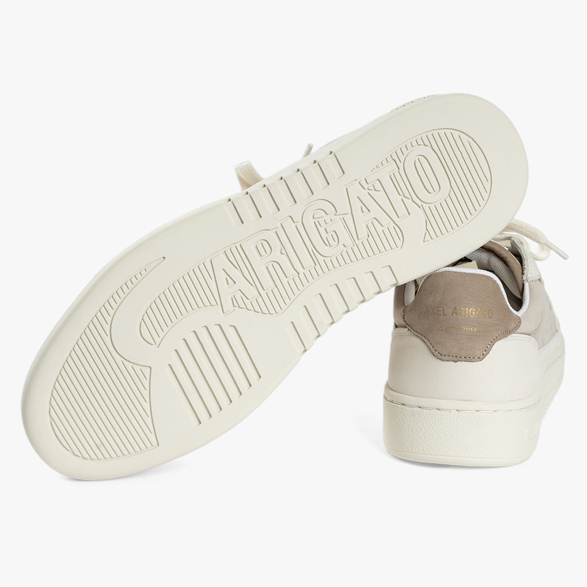 Axel Arigato Sneaker Taupe/Off-White | Dice Lo