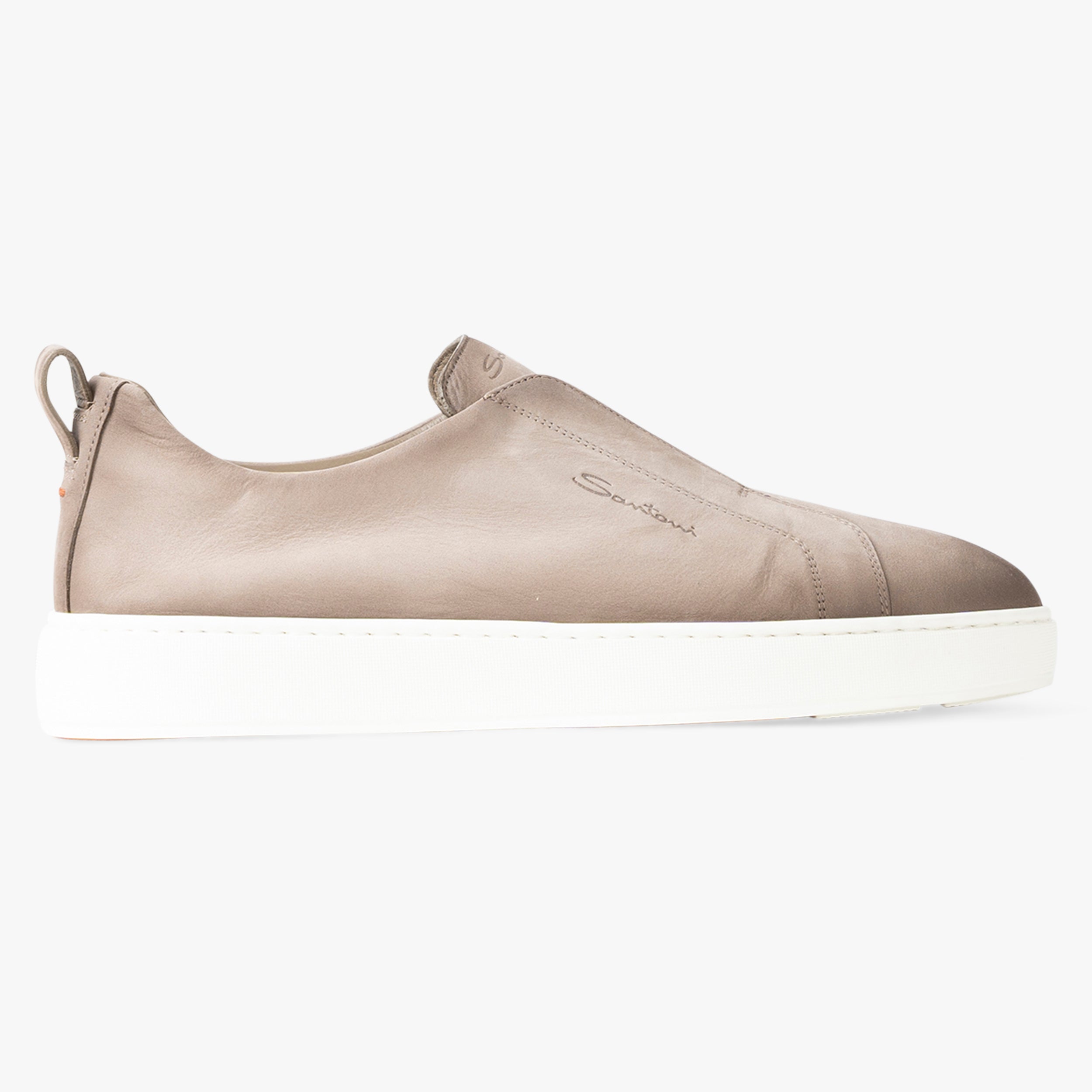 Santoni Sneaker Beige | Slip-On