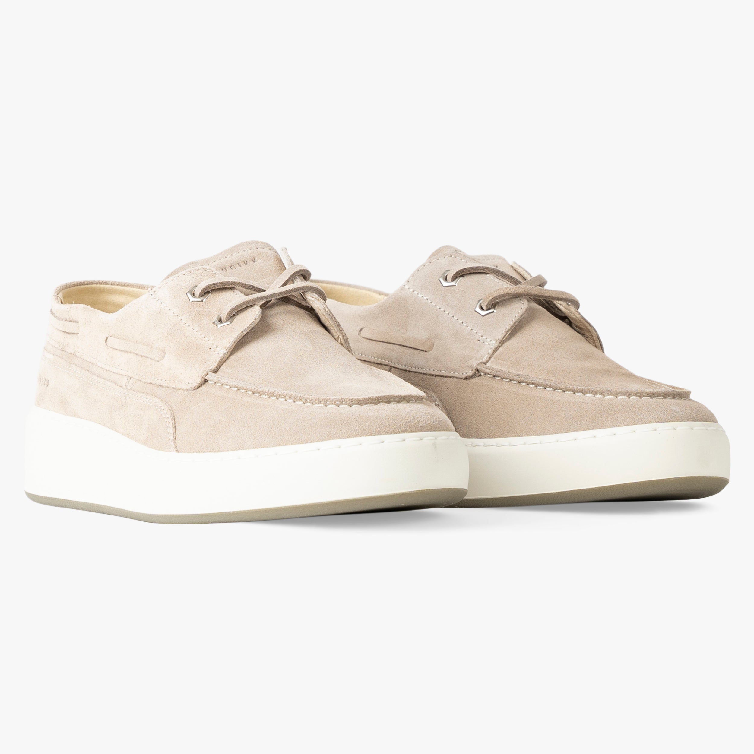 Nubikk Bootschoen Beige | Jiro Yacht