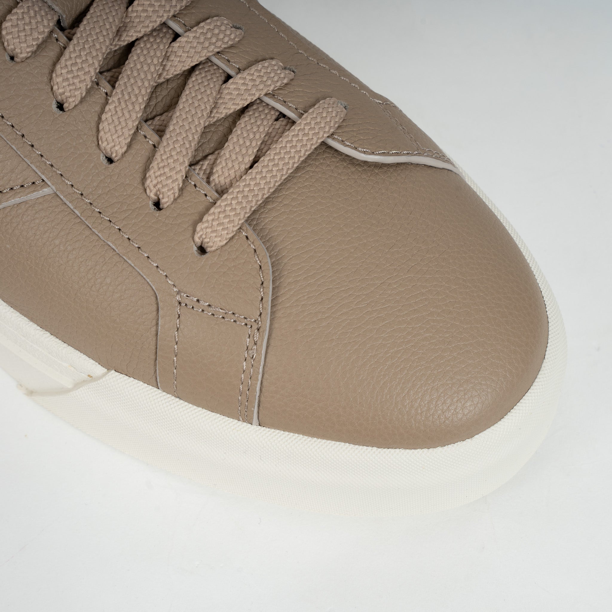 Santoni Sneaker Beige | Double Buckle
