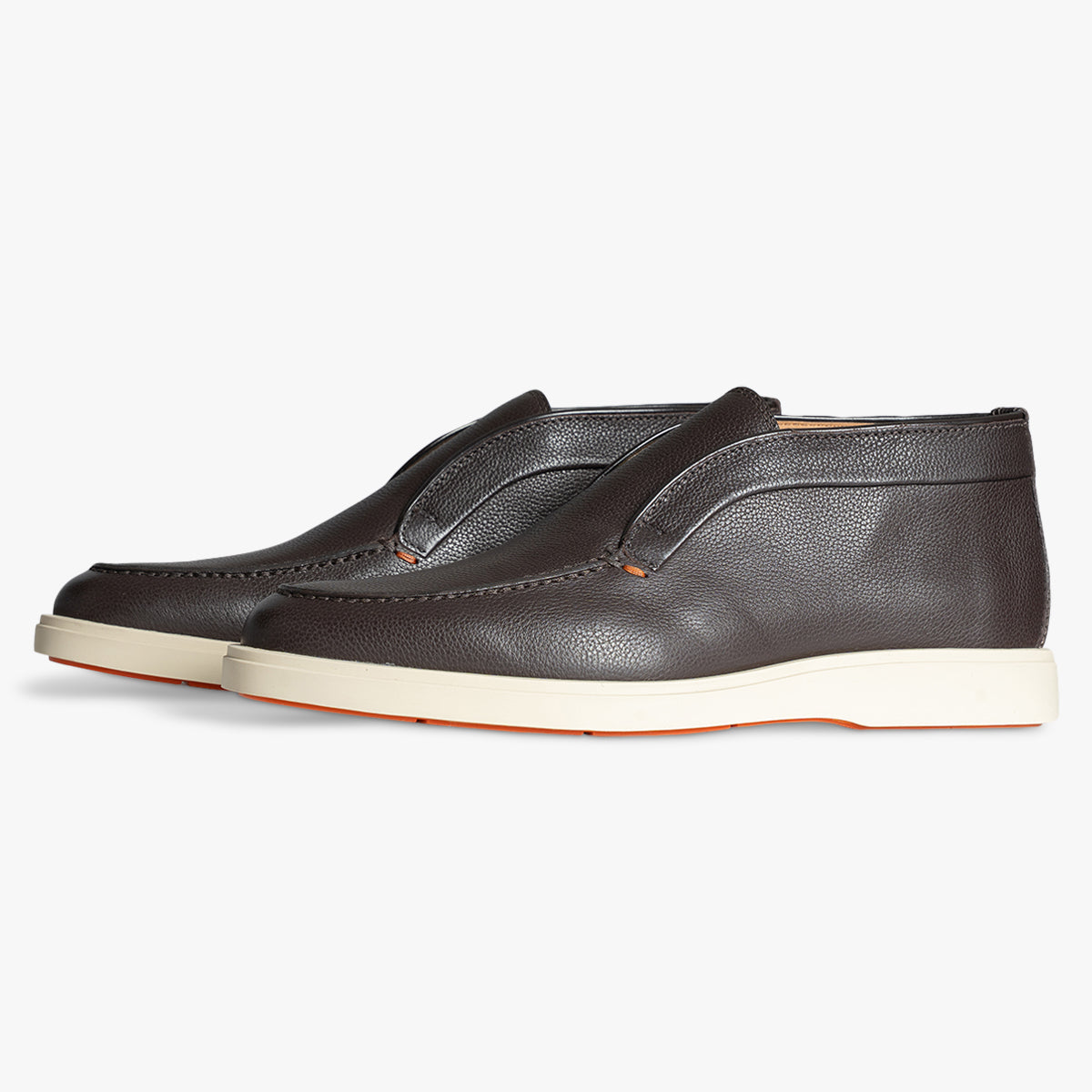Santoni Schoen Bruin Leer | Desert Boot