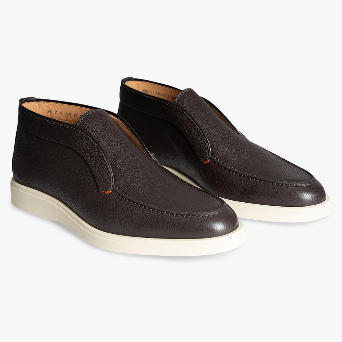 Santoni Schoen Bruin Leer | Desert Boot
