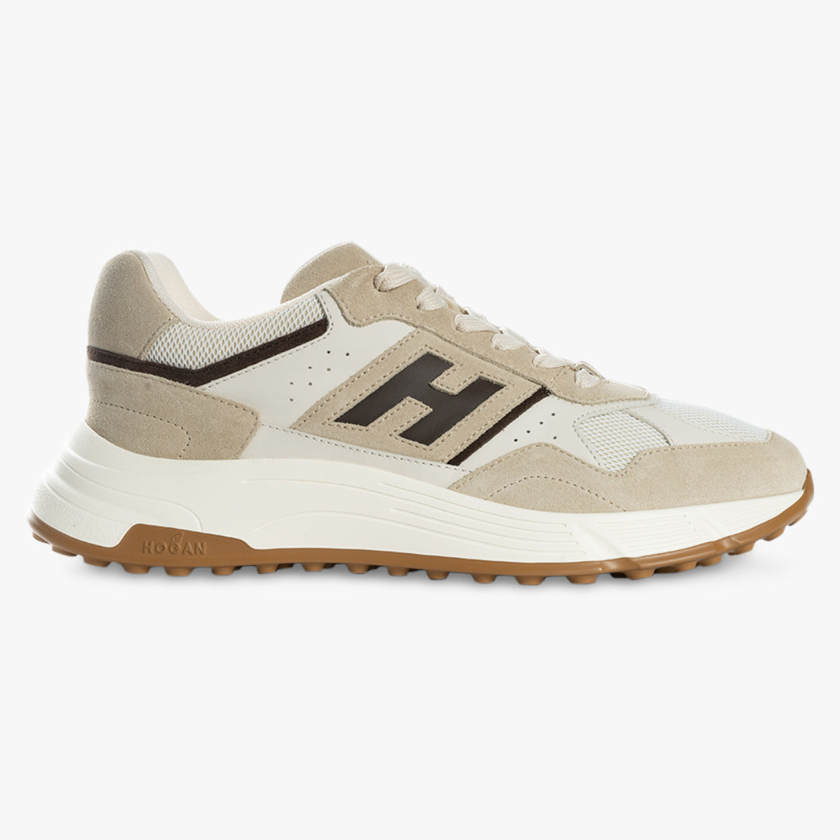 Hogan Sneaker Beige / Bruin | Hyperlight