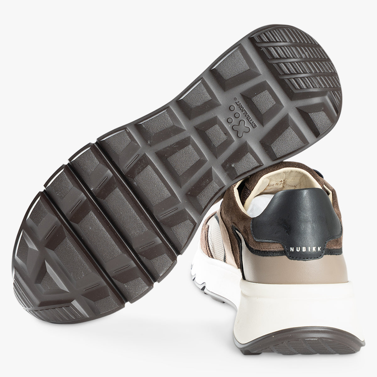 Nubikk Sneakers Bruin | Luca Noa