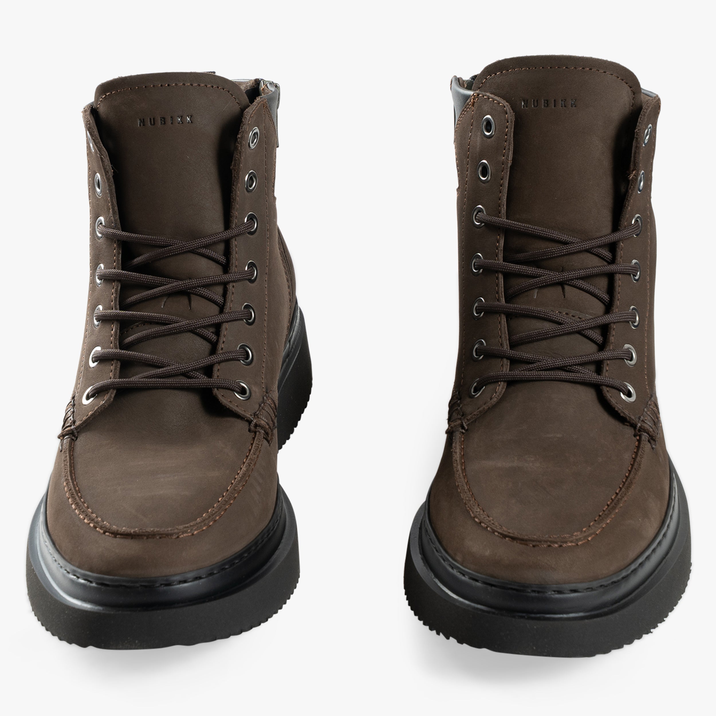 Nubikk Boots Bruin Nubuck | Jonah Arctic Fur