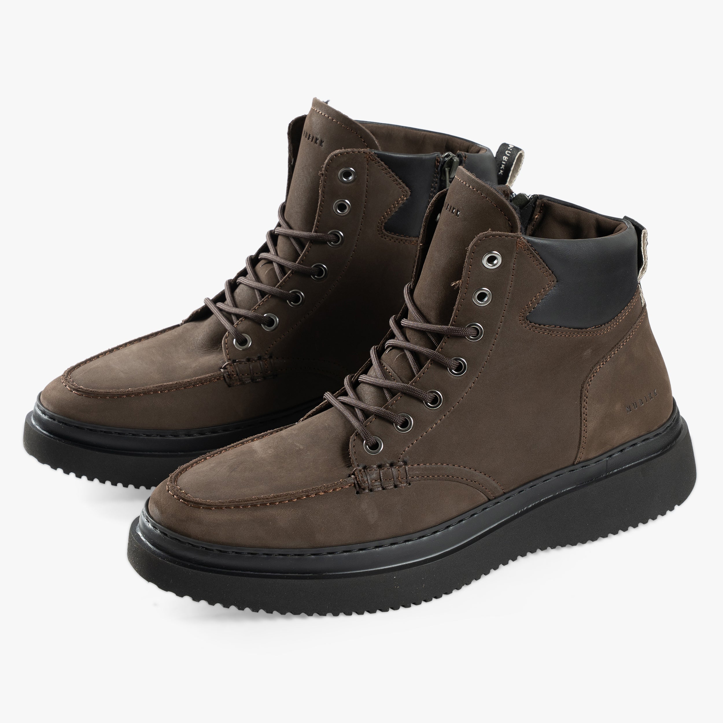 Nubikk Boots Bruin Nubuck | Jonah Arctic Fur