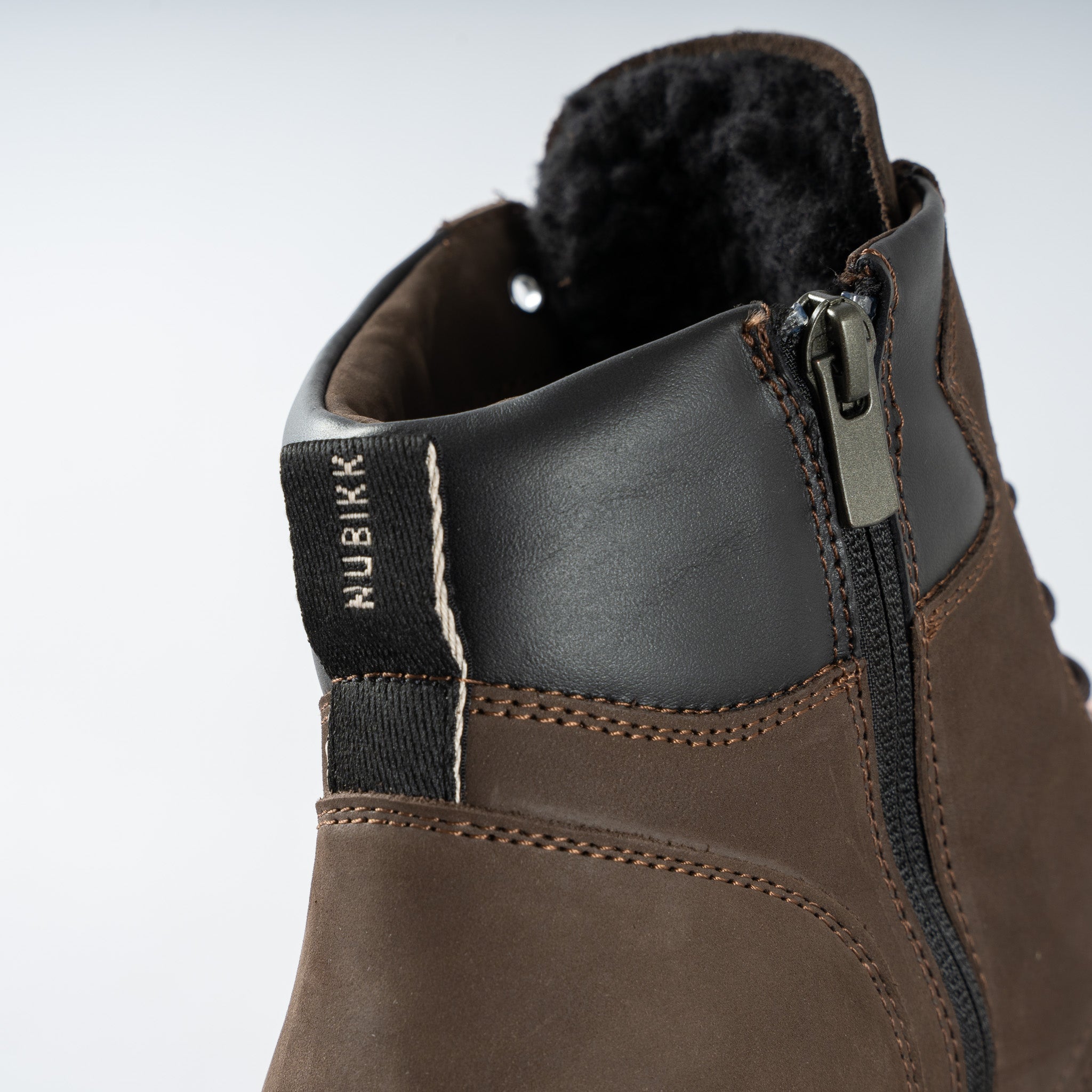 Nubikk Boots Bruin Nubuck | Jonah Arctic Fur