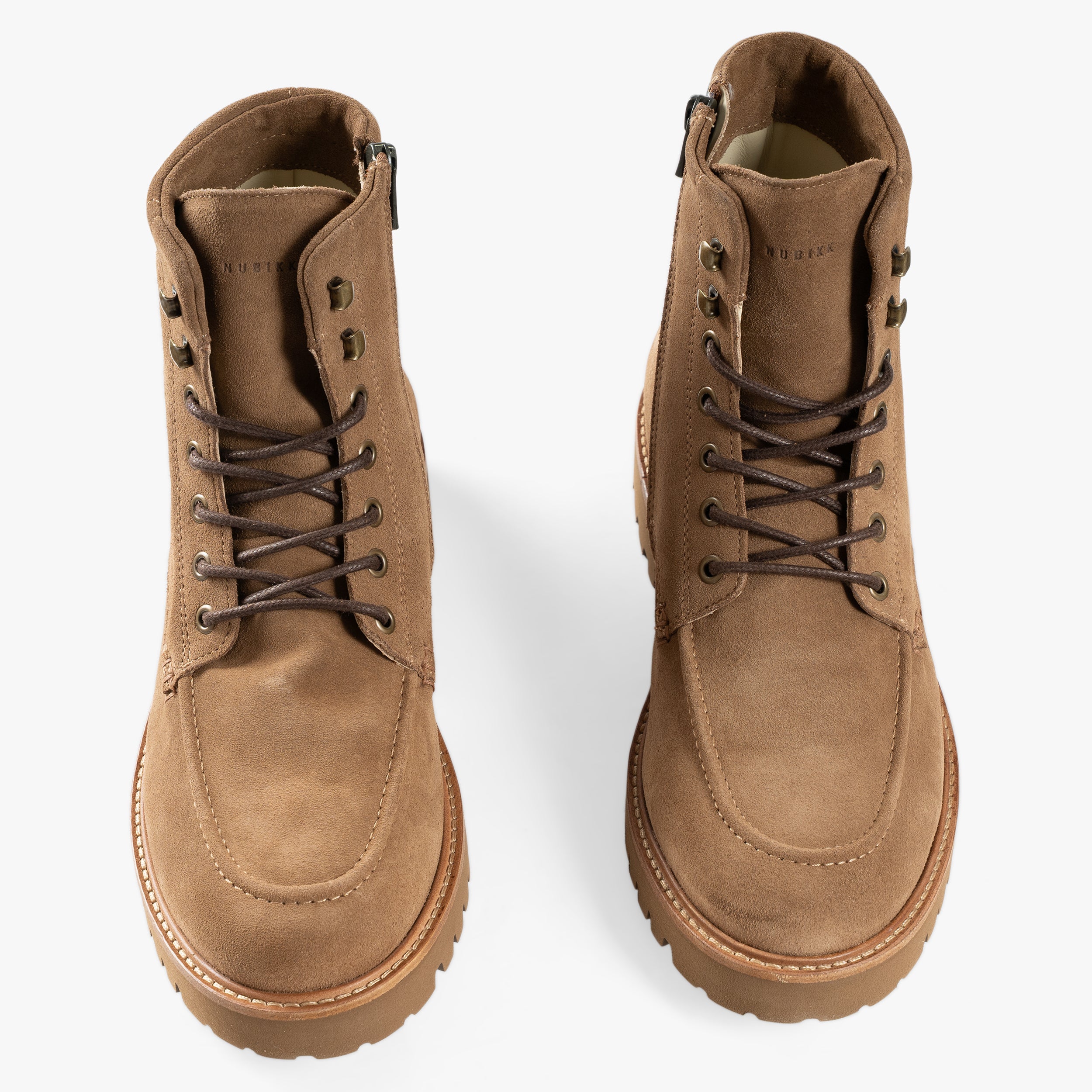 Nubikk Boots Suède Bruin | Ethan Harvey