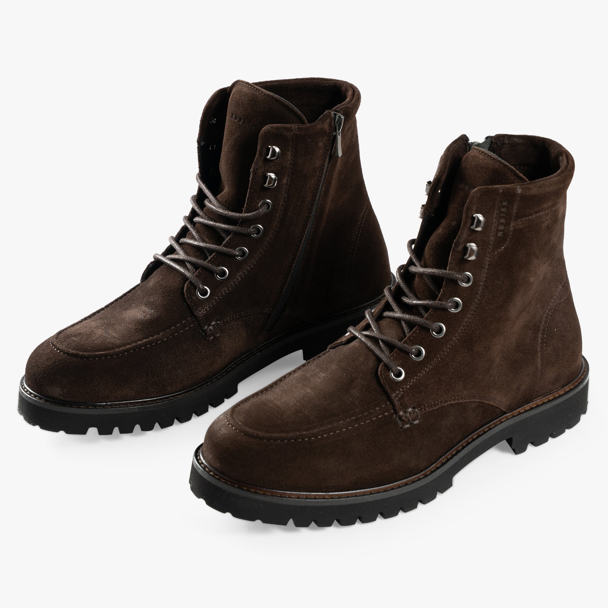Nubikk Boots Suède DonkerBruin | Ethan Harvey