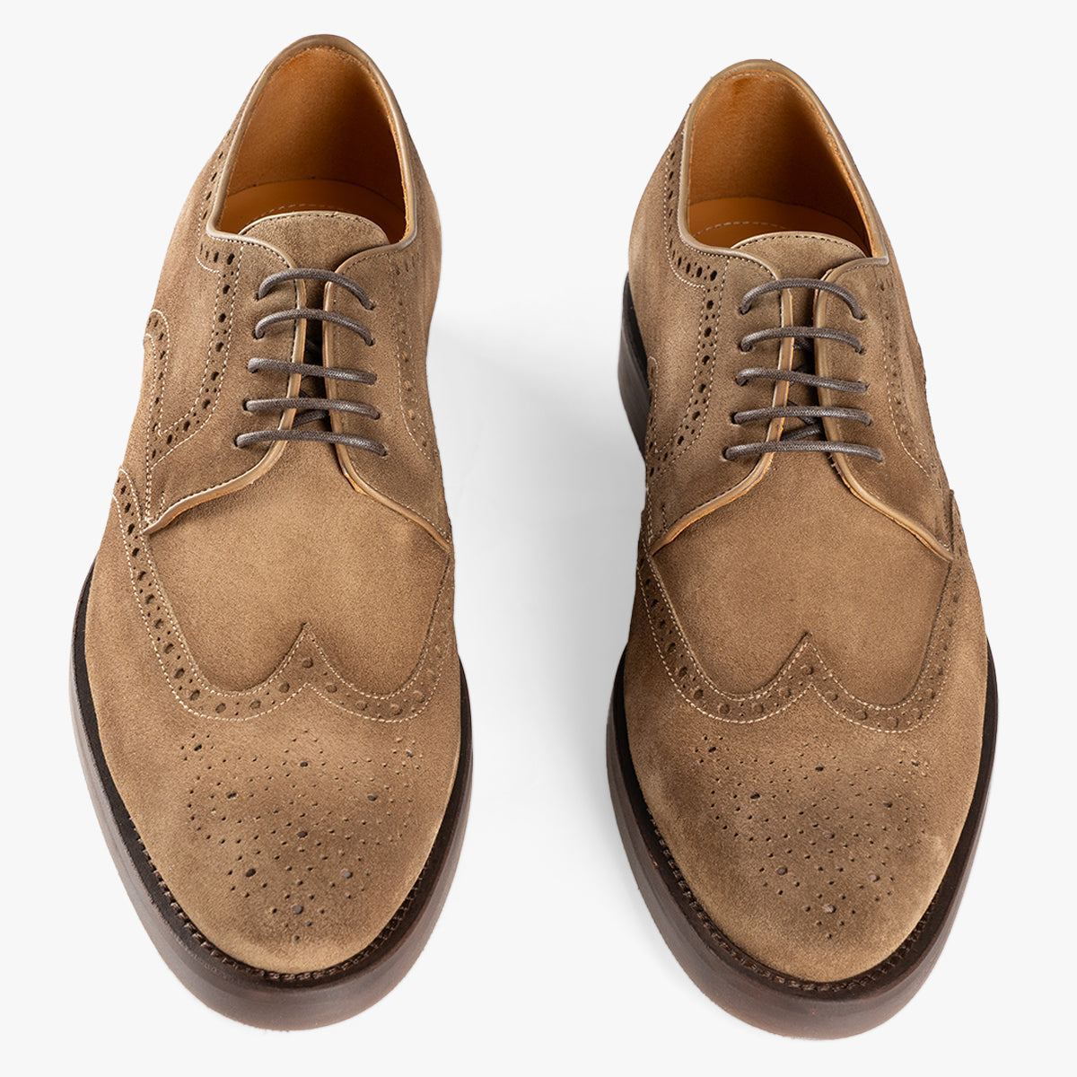 Magnanni Veterschoen Brogue Cognac Suede