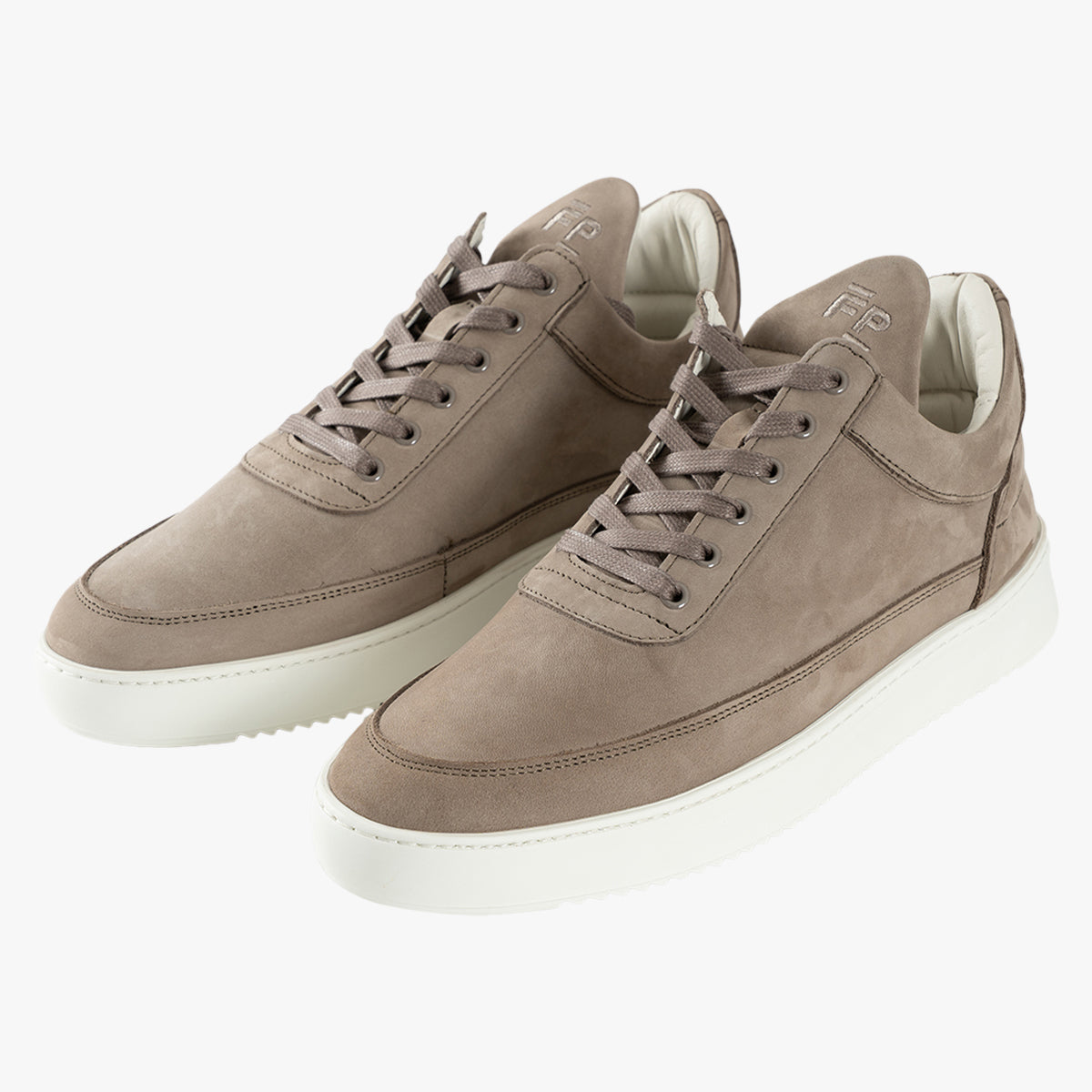Filling Pieces Sneakers Taupe | Low Top Nubuck