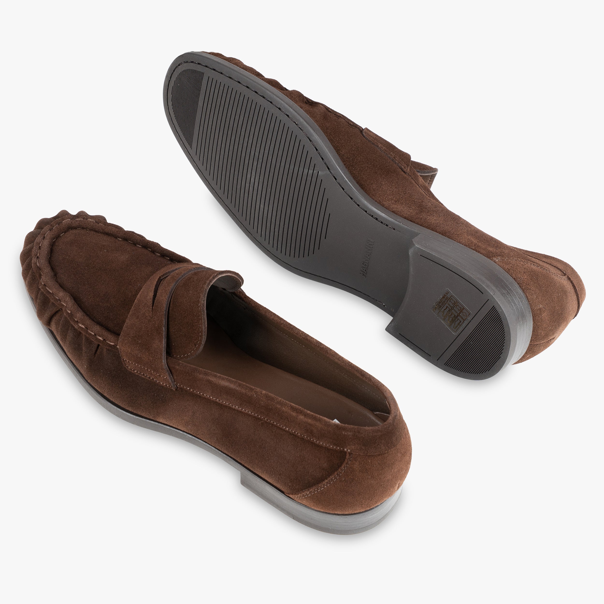 Magnanni Loafer Bruin Suède