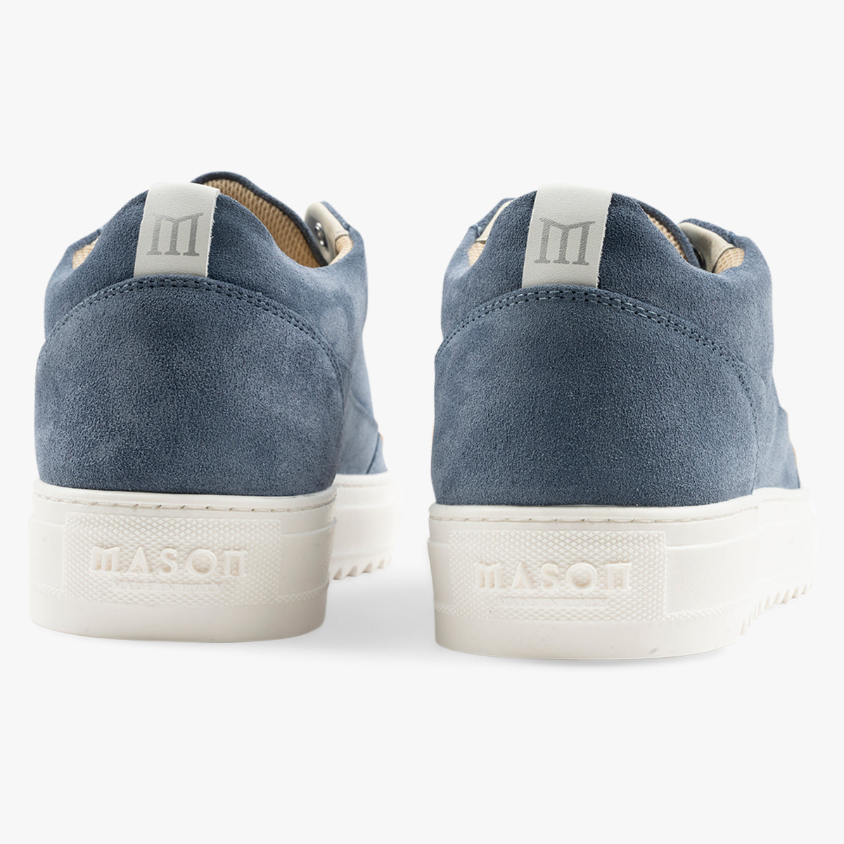 Mason Garments Sneakers Middenblauw | Tia