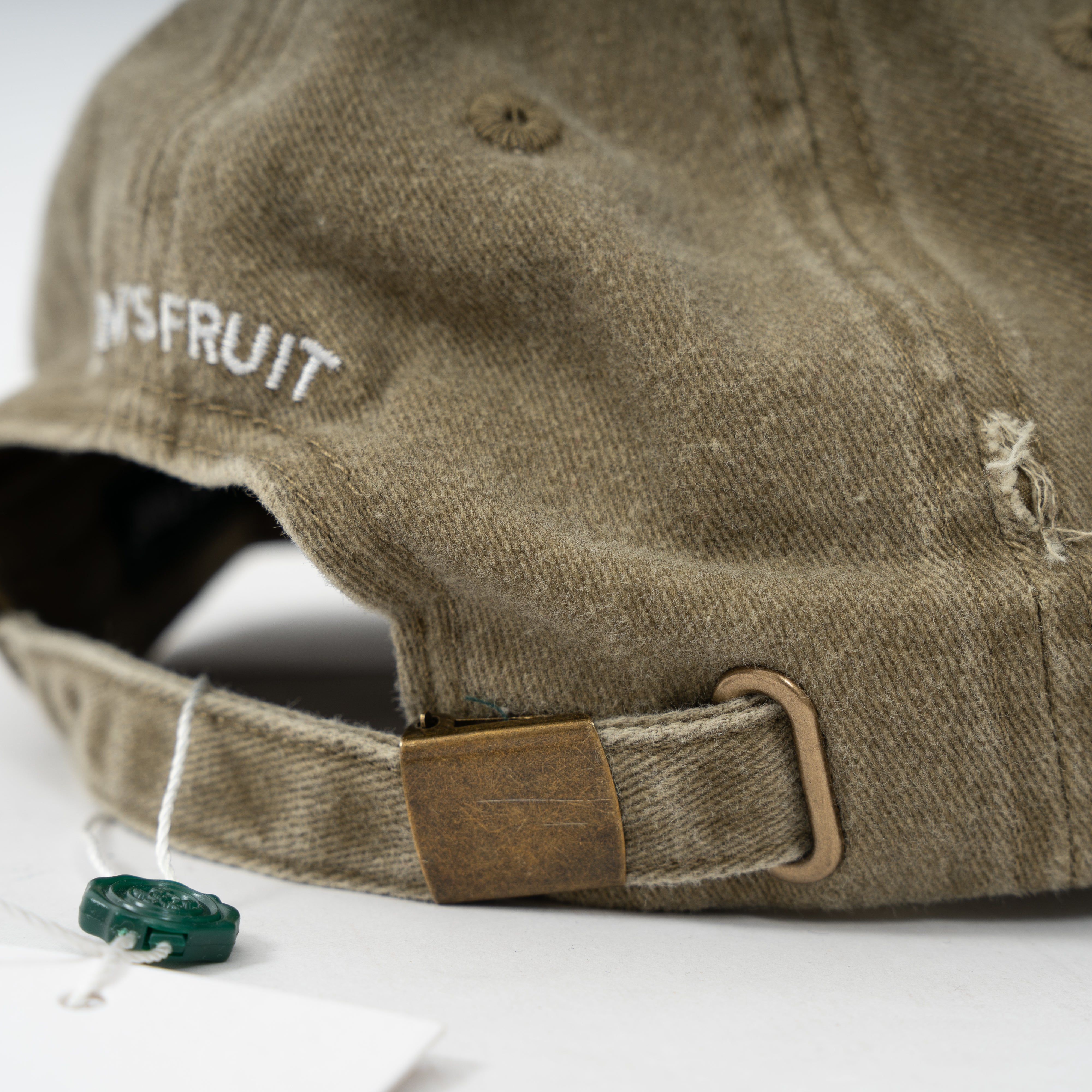 Bram's Fruit Pet Groen | F* OFF CAP DISTRESSED