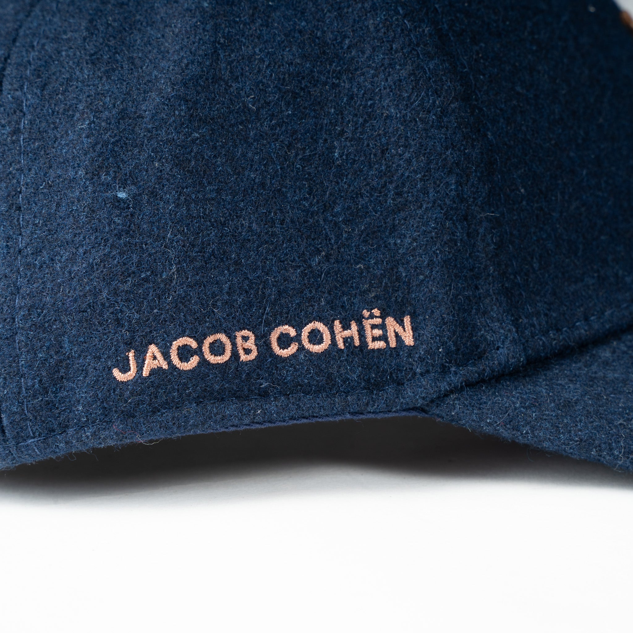 Jacob Cohen Pet Donkerblauw | Wool Cloth Baseball Cap