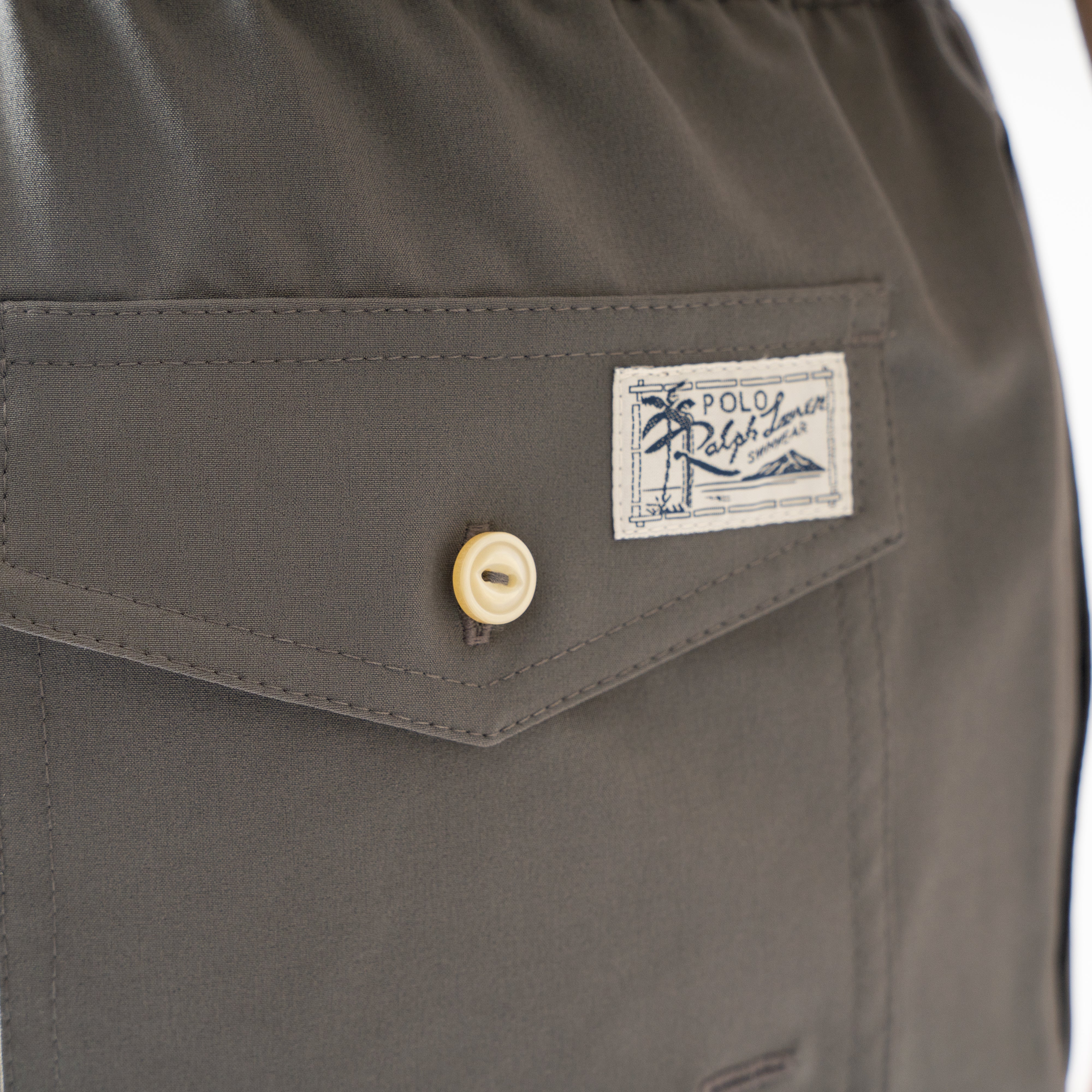 Ralph Lauren Zwembroek Grijs | Traveler Classic Fit