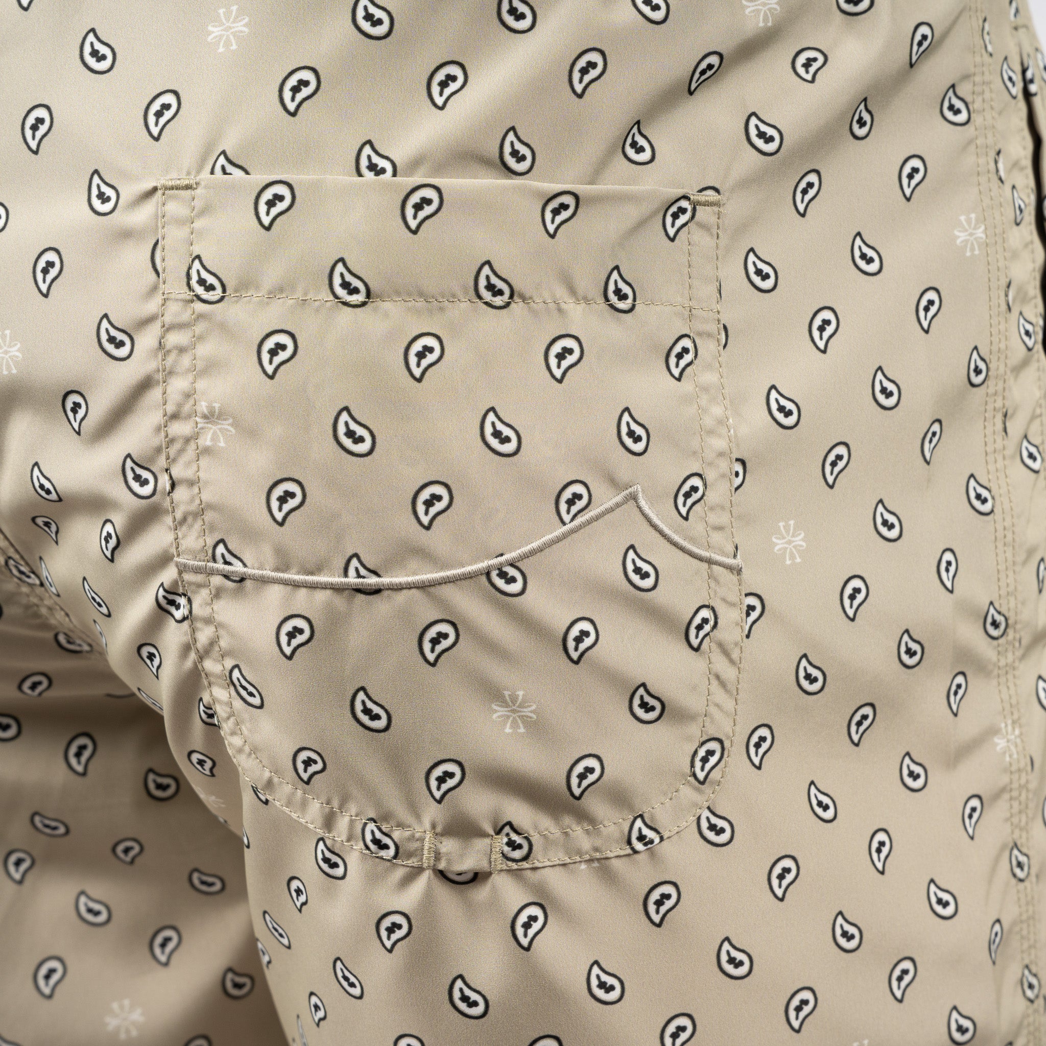 Jacob Cohen Zwembroek Paisley Beige | Resort