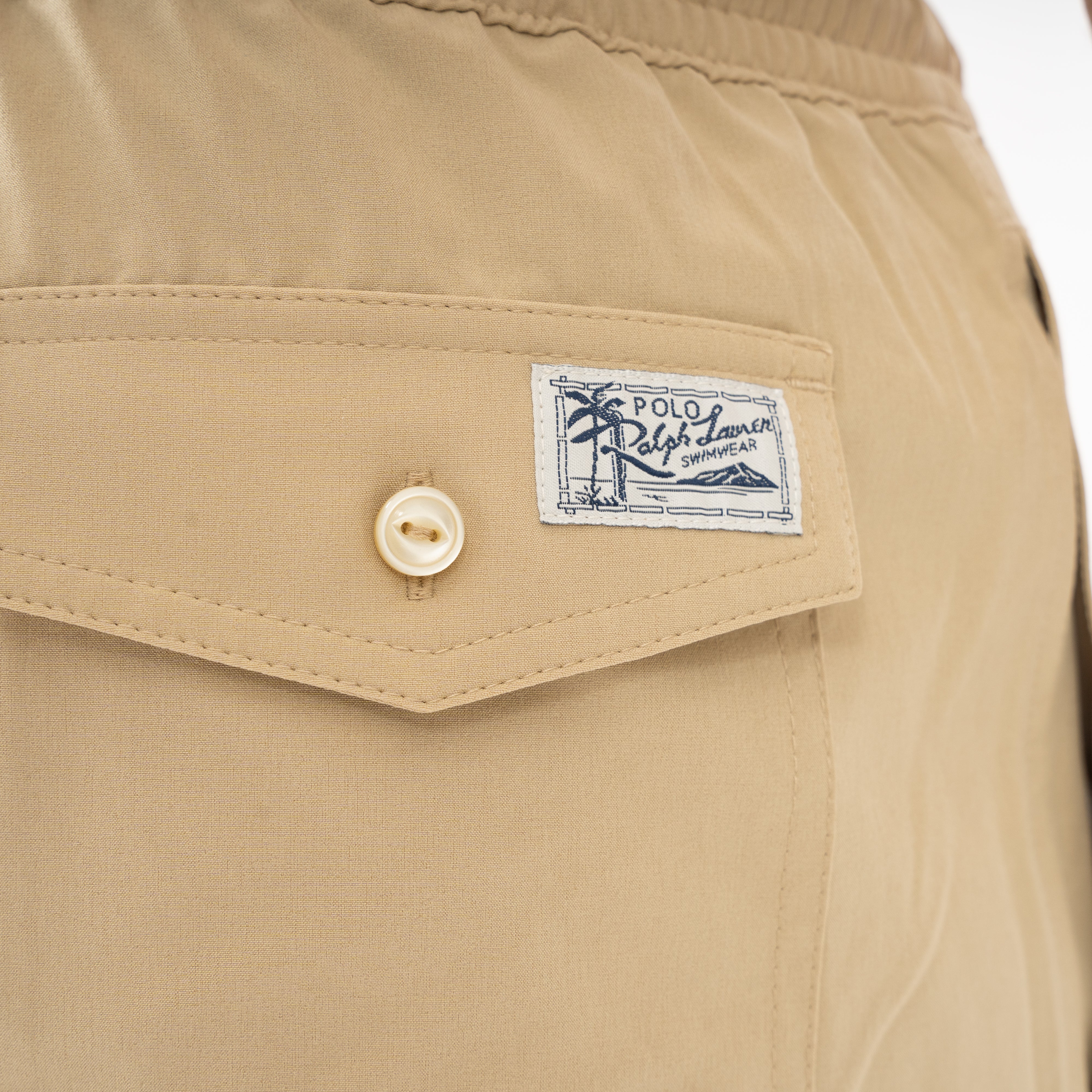 Ralph Lauren Zwembroek Beige | Traveler Classic Fit