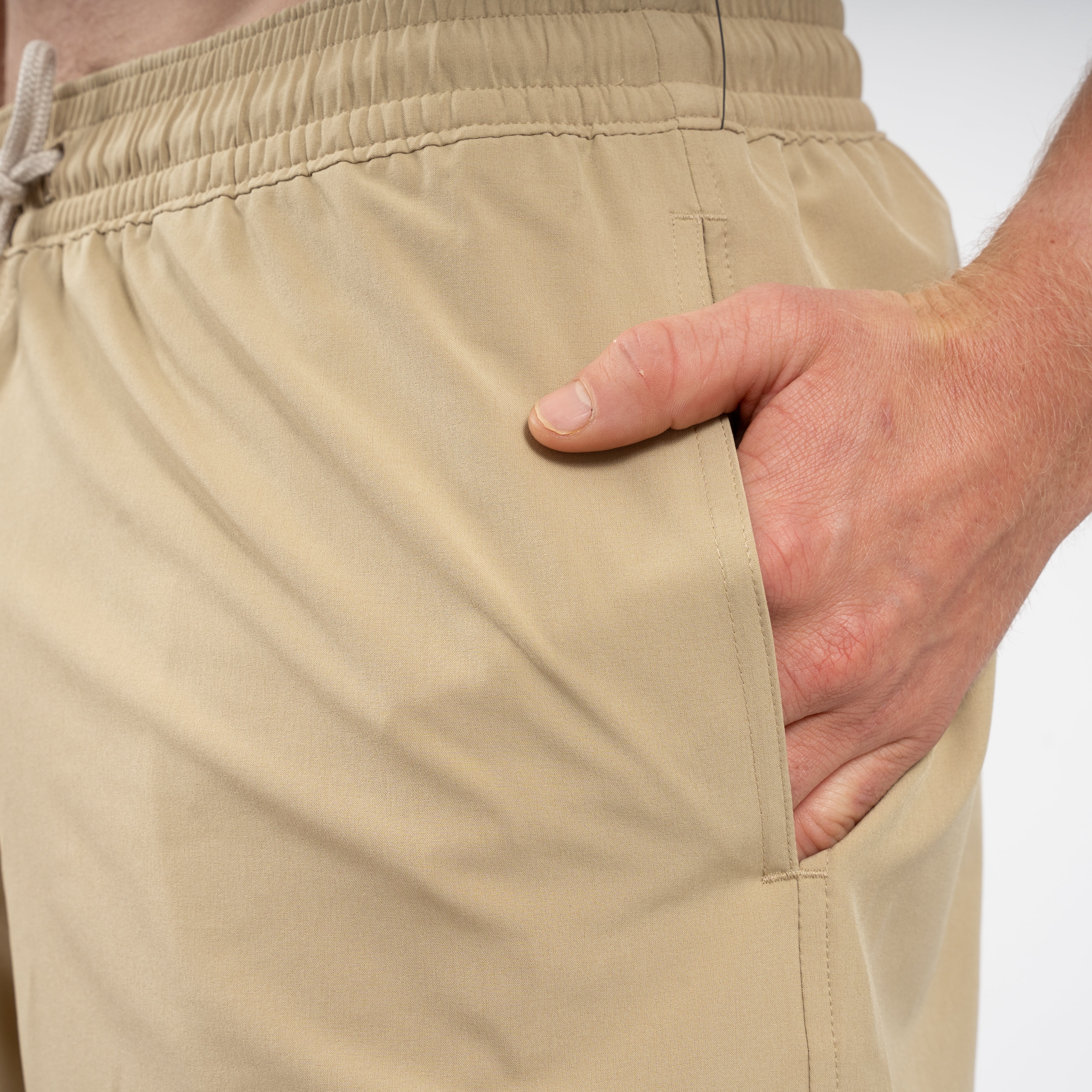 Ralph Lauren Zwembroek Beige | Traveler Classic Fit